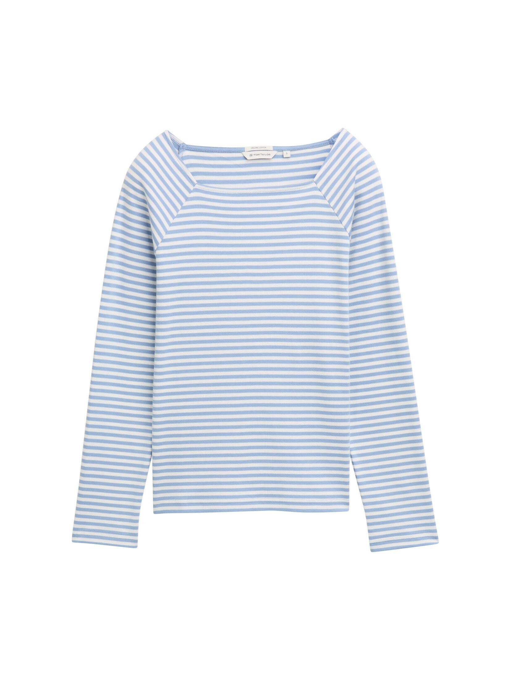 TOM TAILOR Langarmshirt Langarmshirt mit Streifenmuster günstig online kaufen
