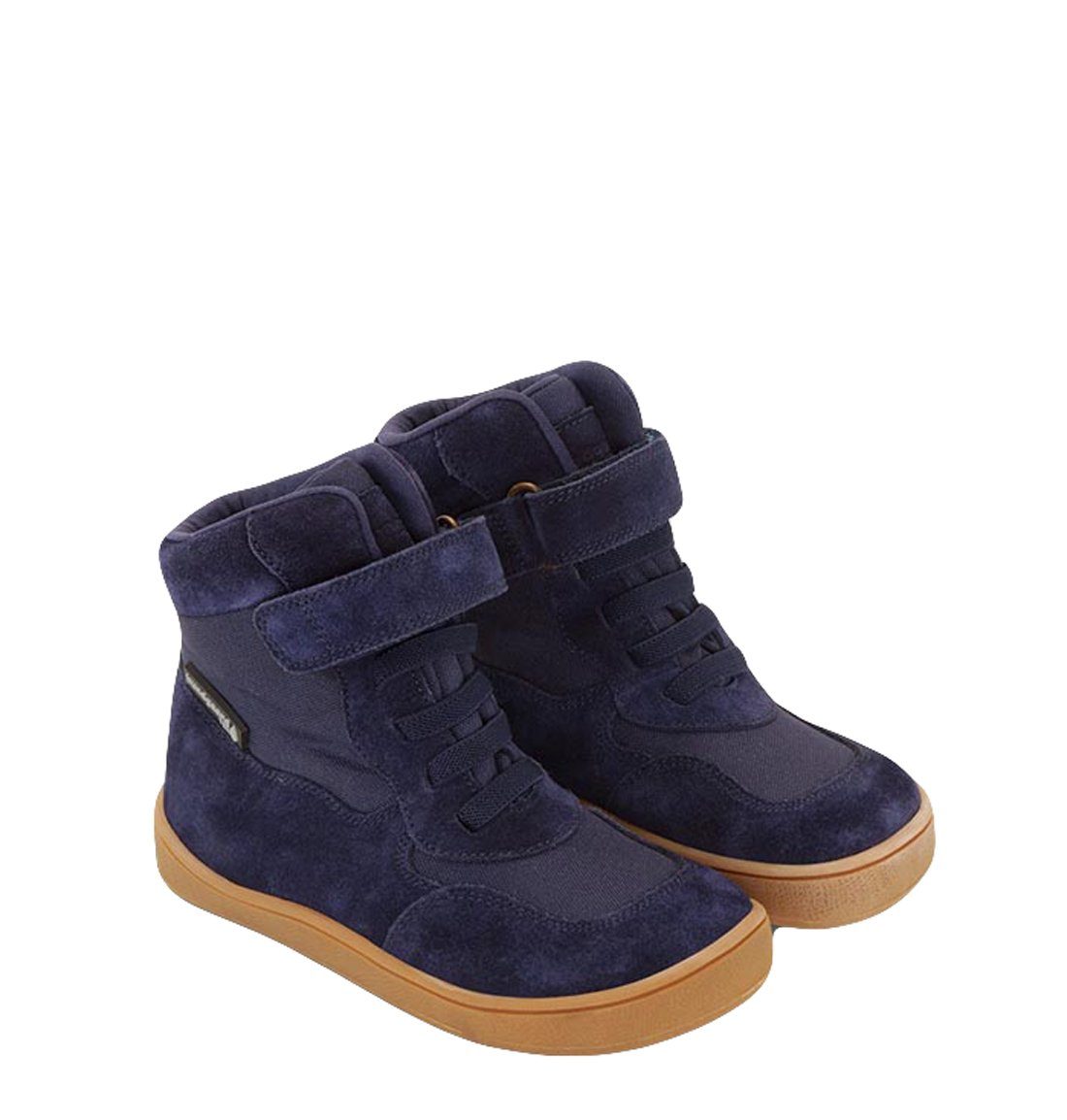 bundgaard Bundgaard Stiefel Barfußschuhe Brooklyn Tex. Wasserdicht Wolle Blau Schnürstiefelette