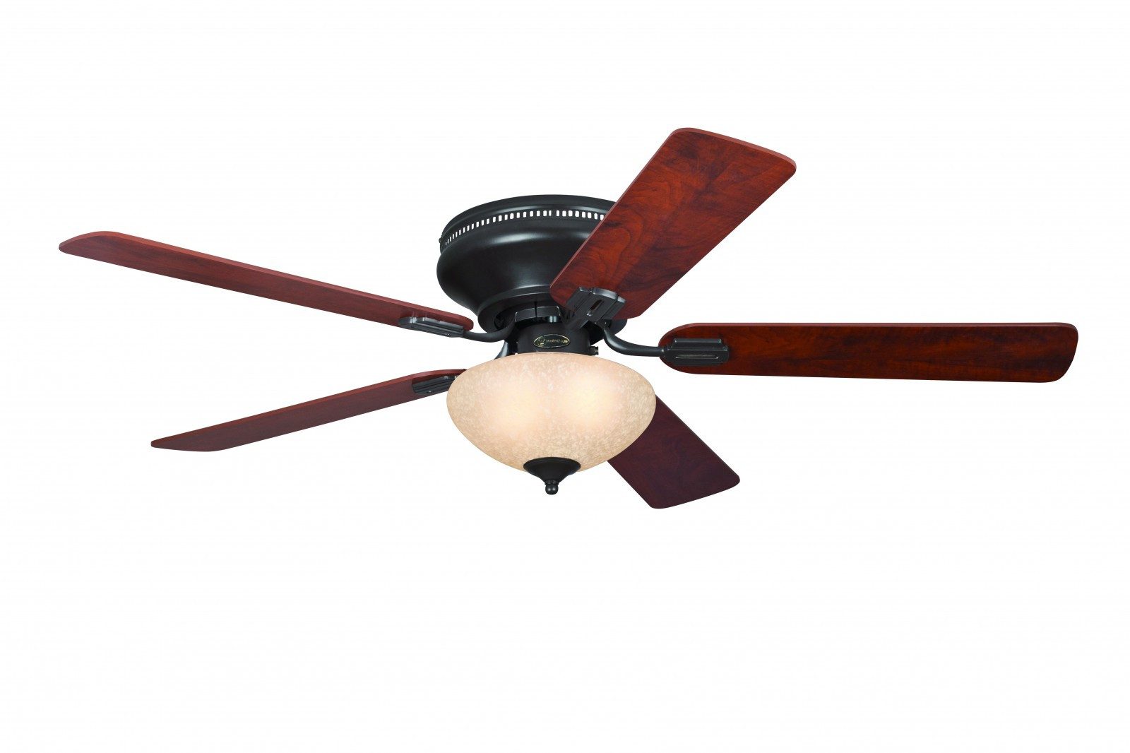 Westinghouse Deckenventilator Deckenventilator Everett Espresso 132 cm mit Licht, Mit Zugschnur