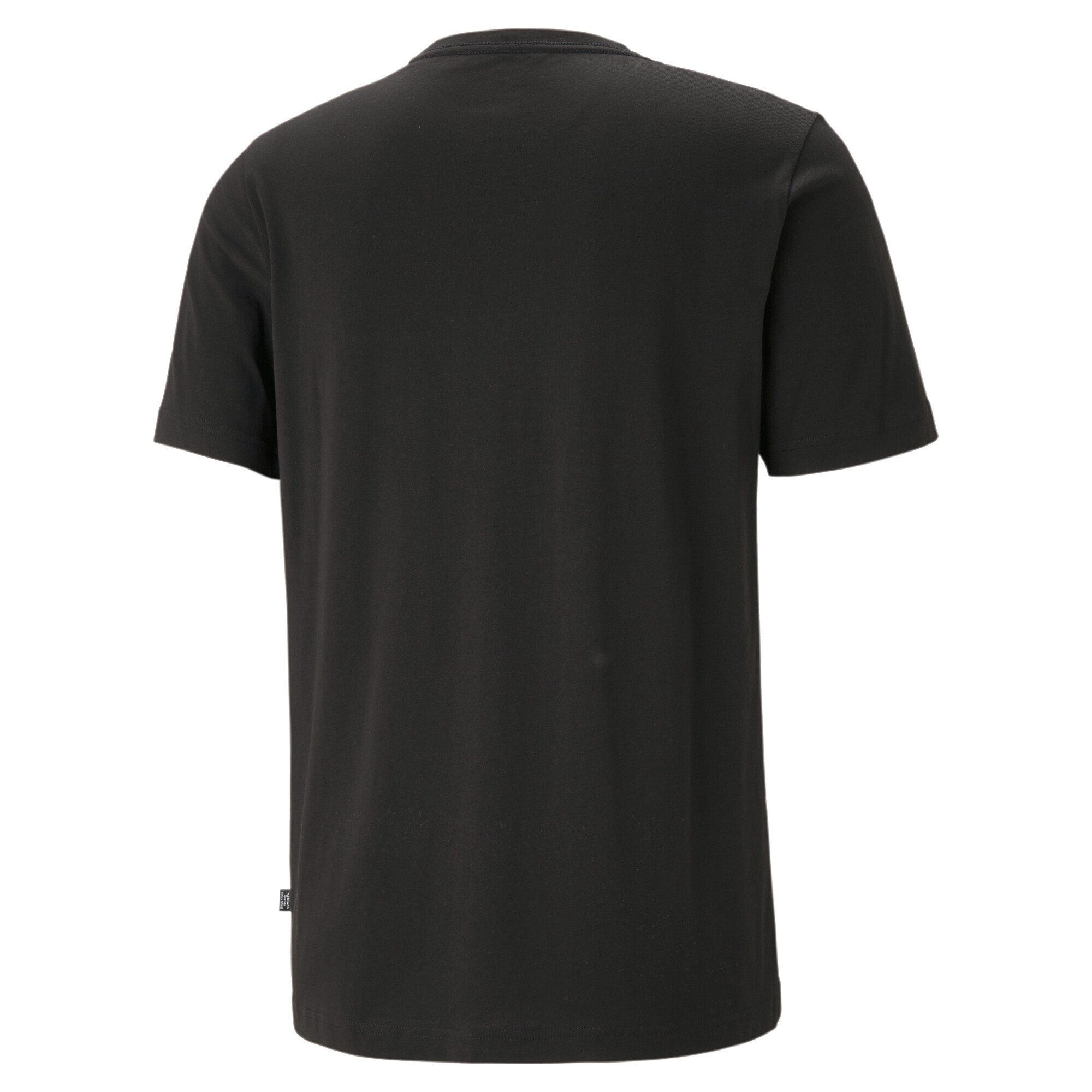 PUMA T-Shirt Essentials mit Herren Logoprint Black dezentem T-Shirt