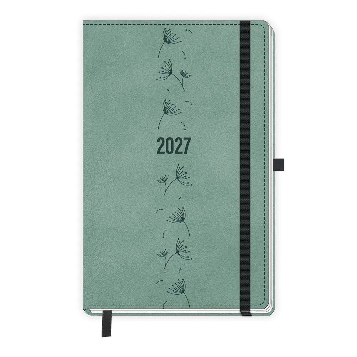 Trötsch Verlag Familienkalender TRÖTSCH - Taschenkalender A6 Soft Touch Premium Aquamarin 2027