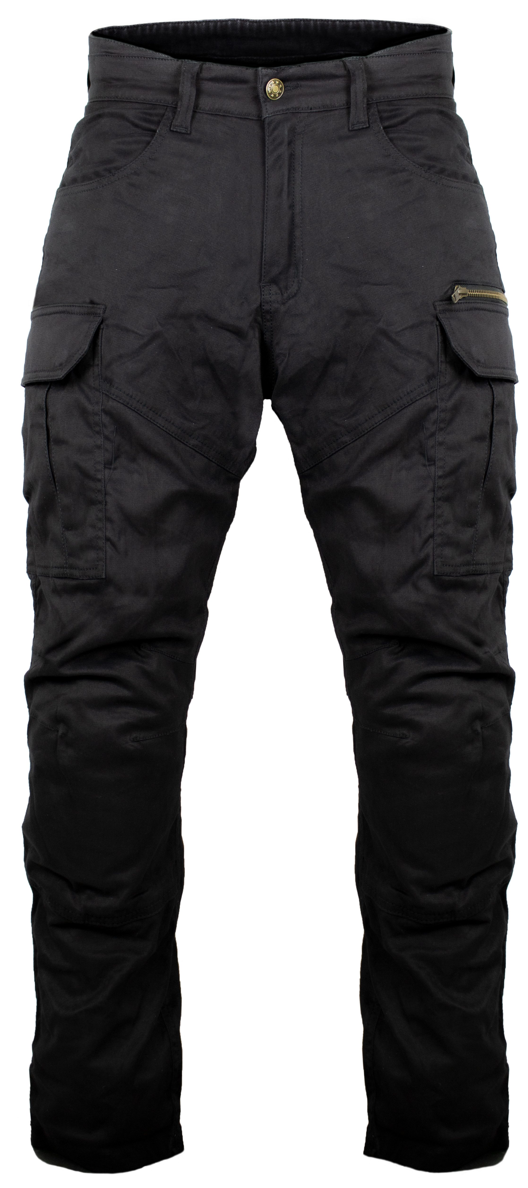 Motorradhose Motorradhose Herren Motorrad Cargo Hose mit Aramid