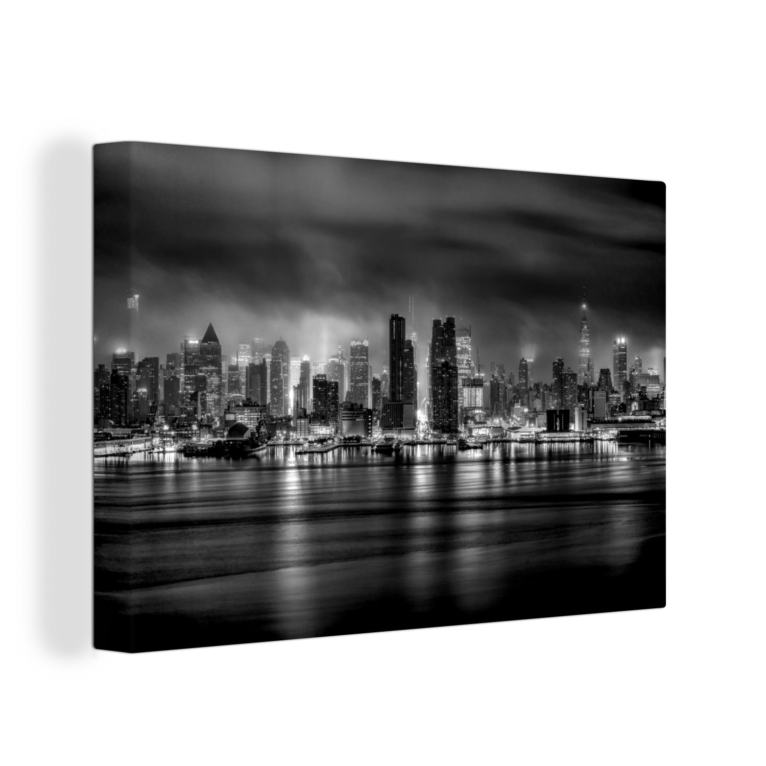 OneMillionCanvasses® Leinwandbild New York - Sturm günstig online kaufen