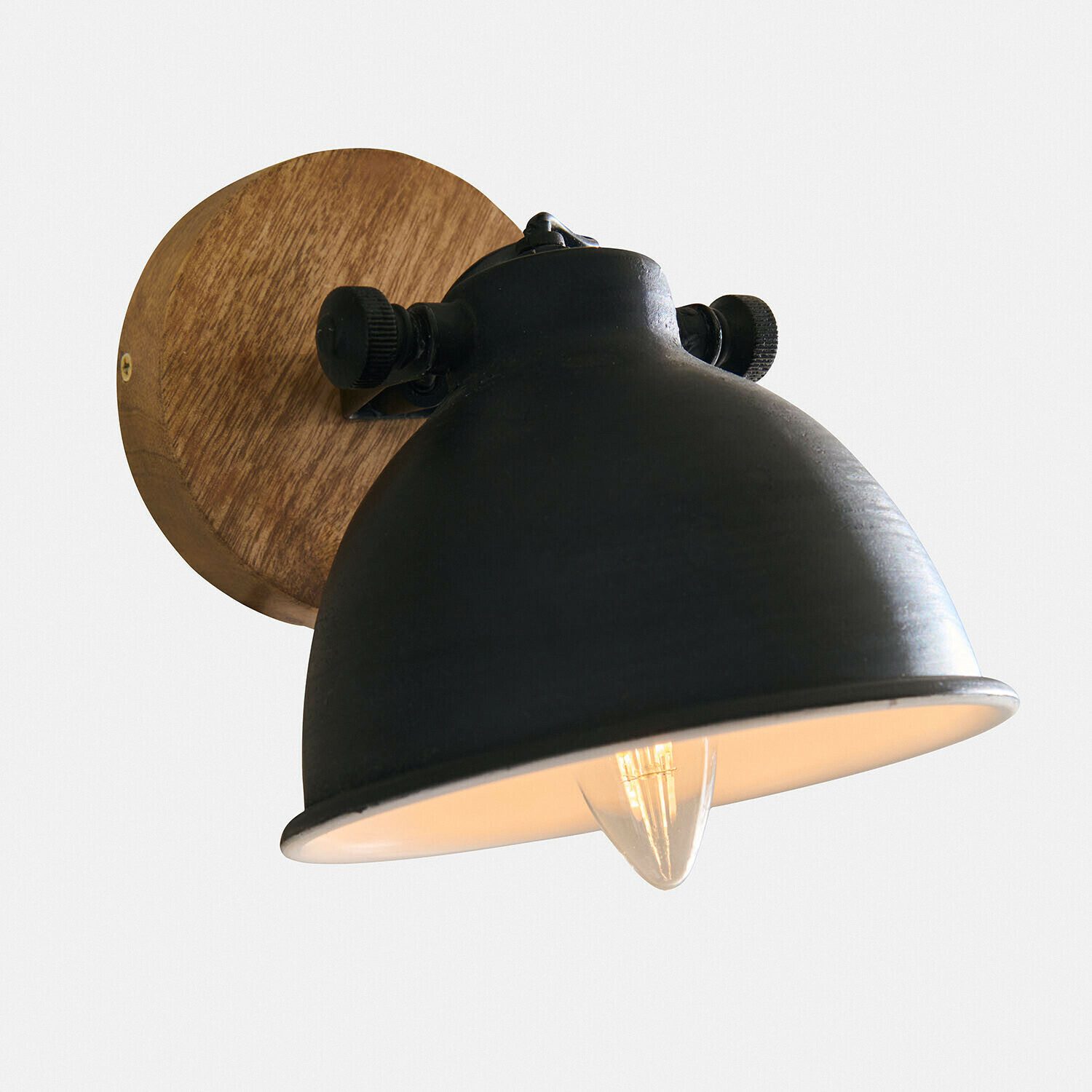 Mirabeau Wandleuchte Wandlampe Ballée antikschwarz/braun