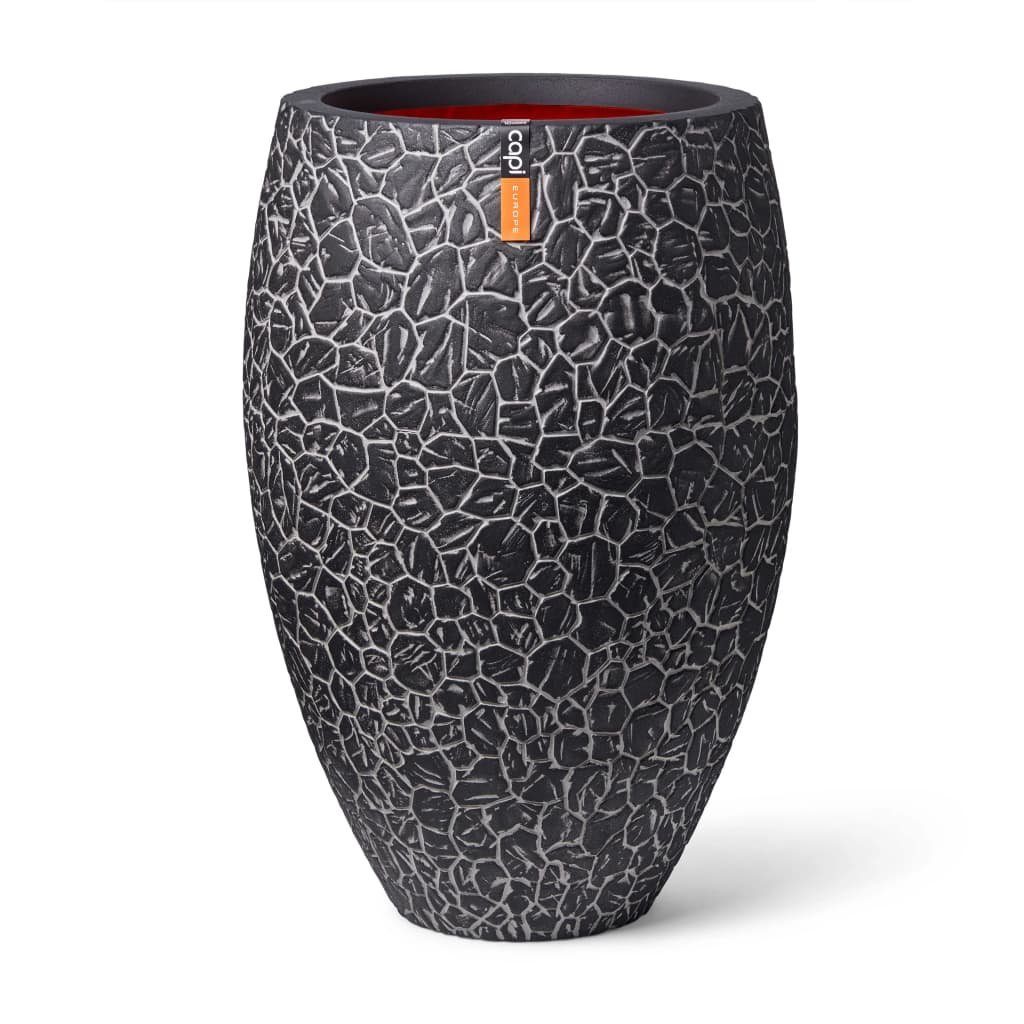 Capi Blumentopf Vase Clay Elegant Deluxe 50x72 cm Grau (1 St)