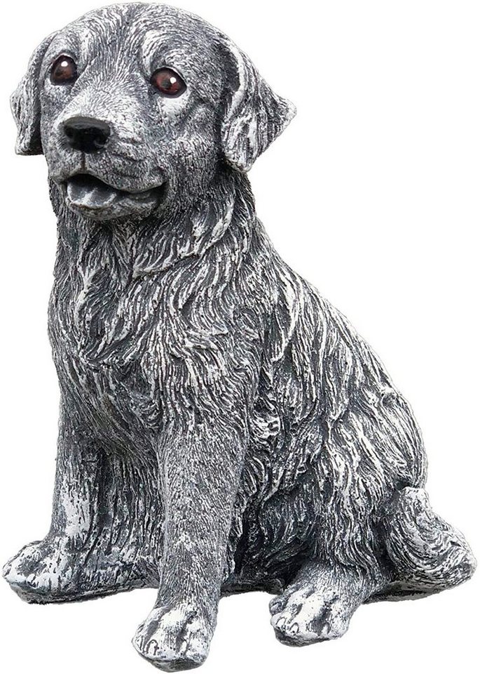 Stone and Style Gartenfigur Frostfeste Steinfigur Hund Retriever