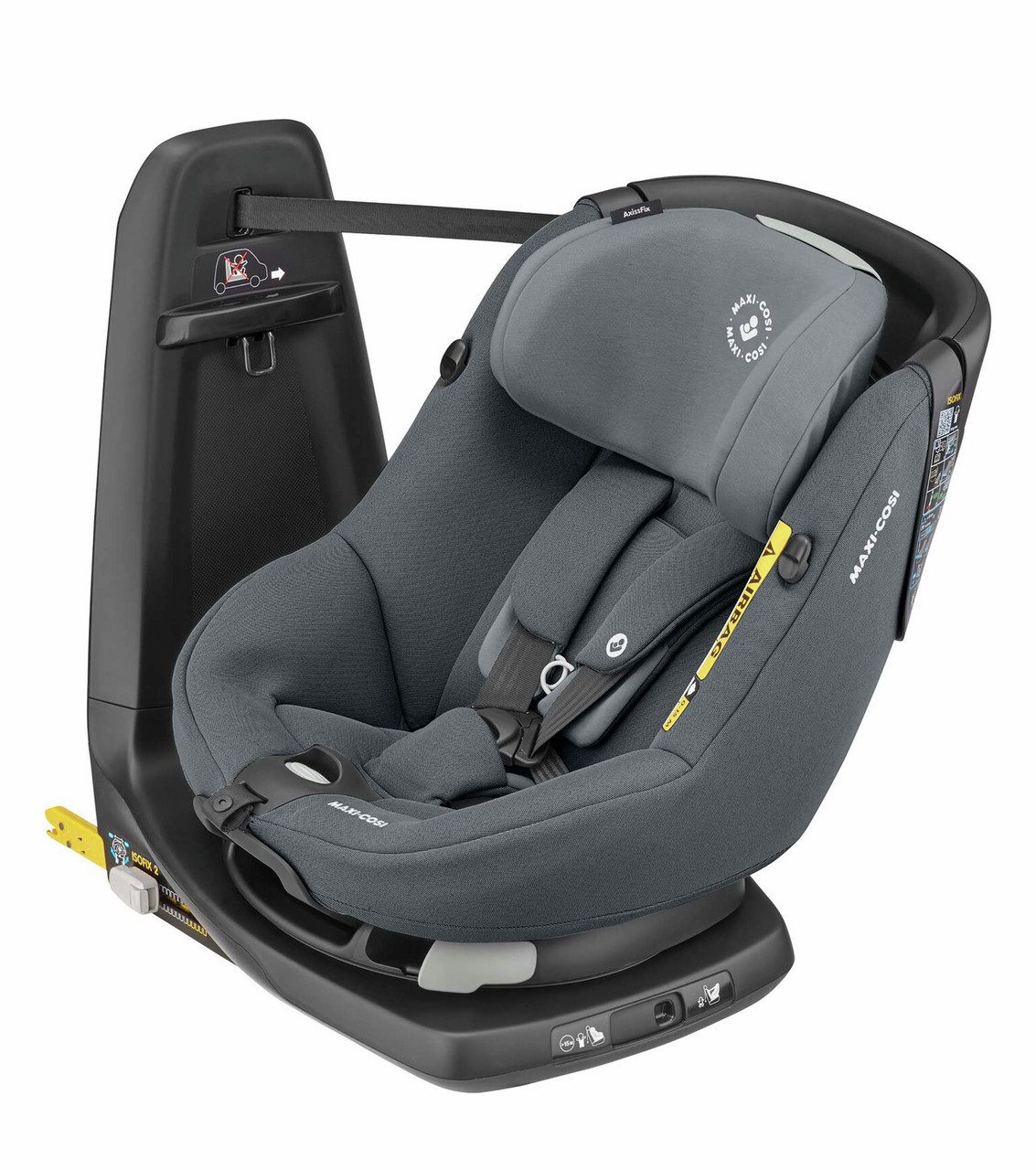 Maxi-Cosi Babyschale Maxi-Cosi AxissFix i-Size Autositz, 360° drehbarer Kindersitz mit ISOF, ab: 4 Monate, bis: 4 Jahre, 360°-Kindersitz i-Size für verbesserte Sicherheit  Rückwärts- und vor…
