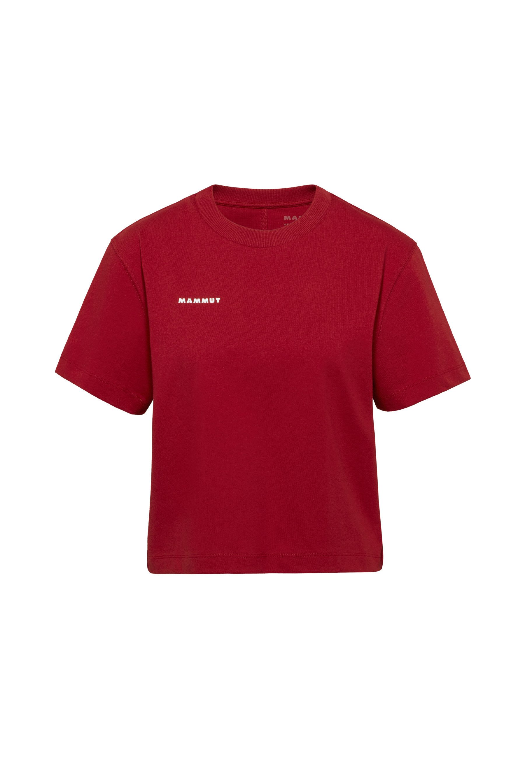 Mammut T-Shirt Mammut Base Cropped T-Shirt Women Mini Logo
