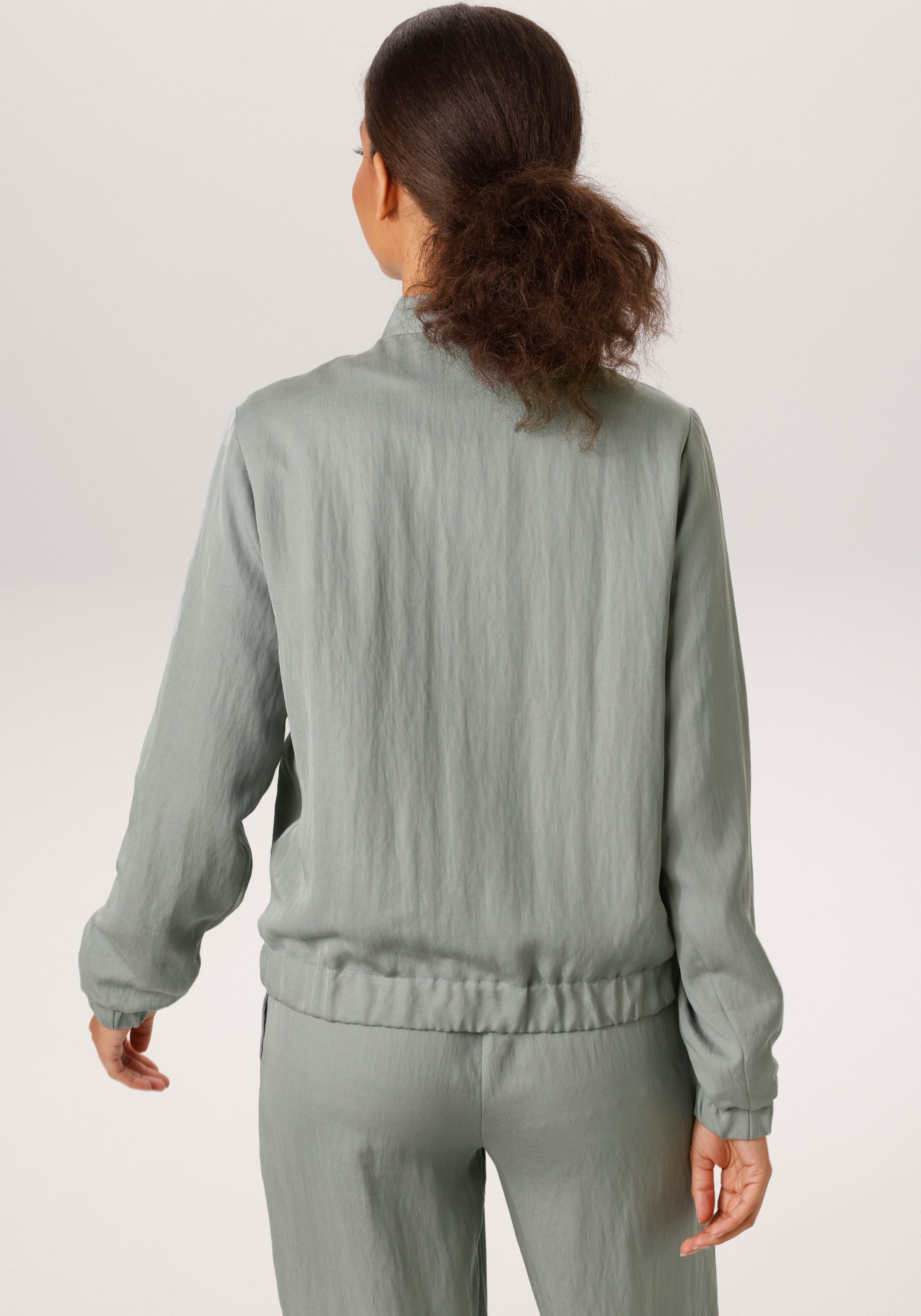 Aniston CASUAL Blouson in trendiger Twill-Qualität - NEUE KOLLEKTION