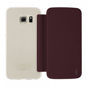 Artwizz Flip Case SmartJacket® for Samsung Galaxy S6 edge, marsala