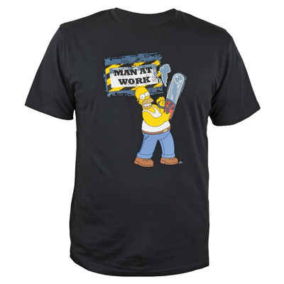 United Labels® T-Shirt Homer Simpson Man at Work - The Simpsons