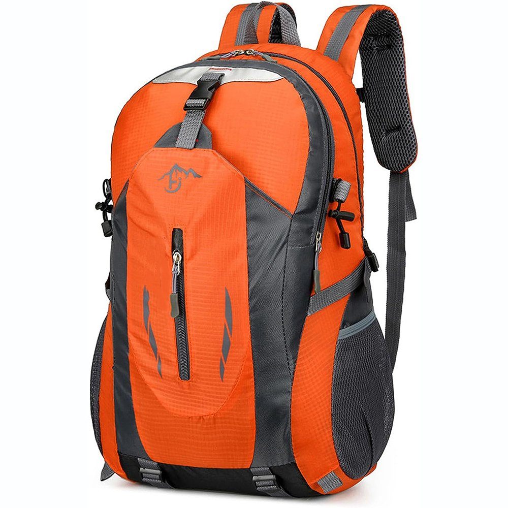 Bedee Rucksack 40L Wanderrucksack Rucksack Faltbarer Reiserucksack Trekkingrucksack (Trekkingrucksäcke, 1-tlg., Faltbarer Reiserucksack), Für Radfahren, Klettern, Bergsteigen und Reisen Sport