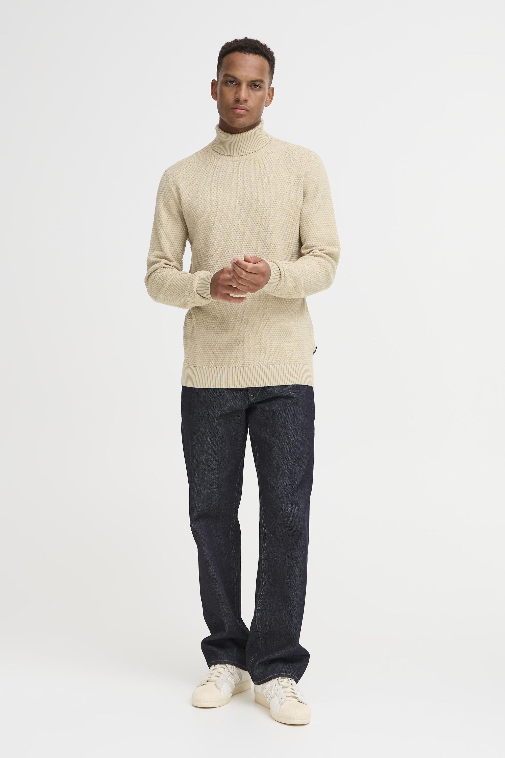 Blend Rollkragenpullover BHRedhill Stilvoller Basic Strickpullover mit Rollkragen