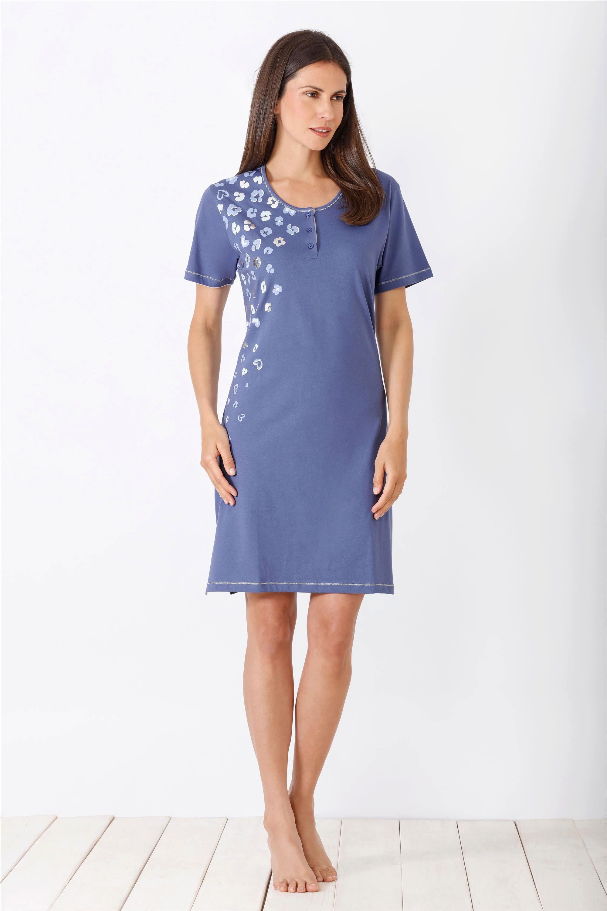 Sleepshirt Damen Sleepshirt, Premium Cotton