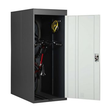 MCW Fahrradbox MCW-H66 (1 St), Abschließbar, Wind/Wetter geschützt, Belastbarkeit der Aufhängung:30kg