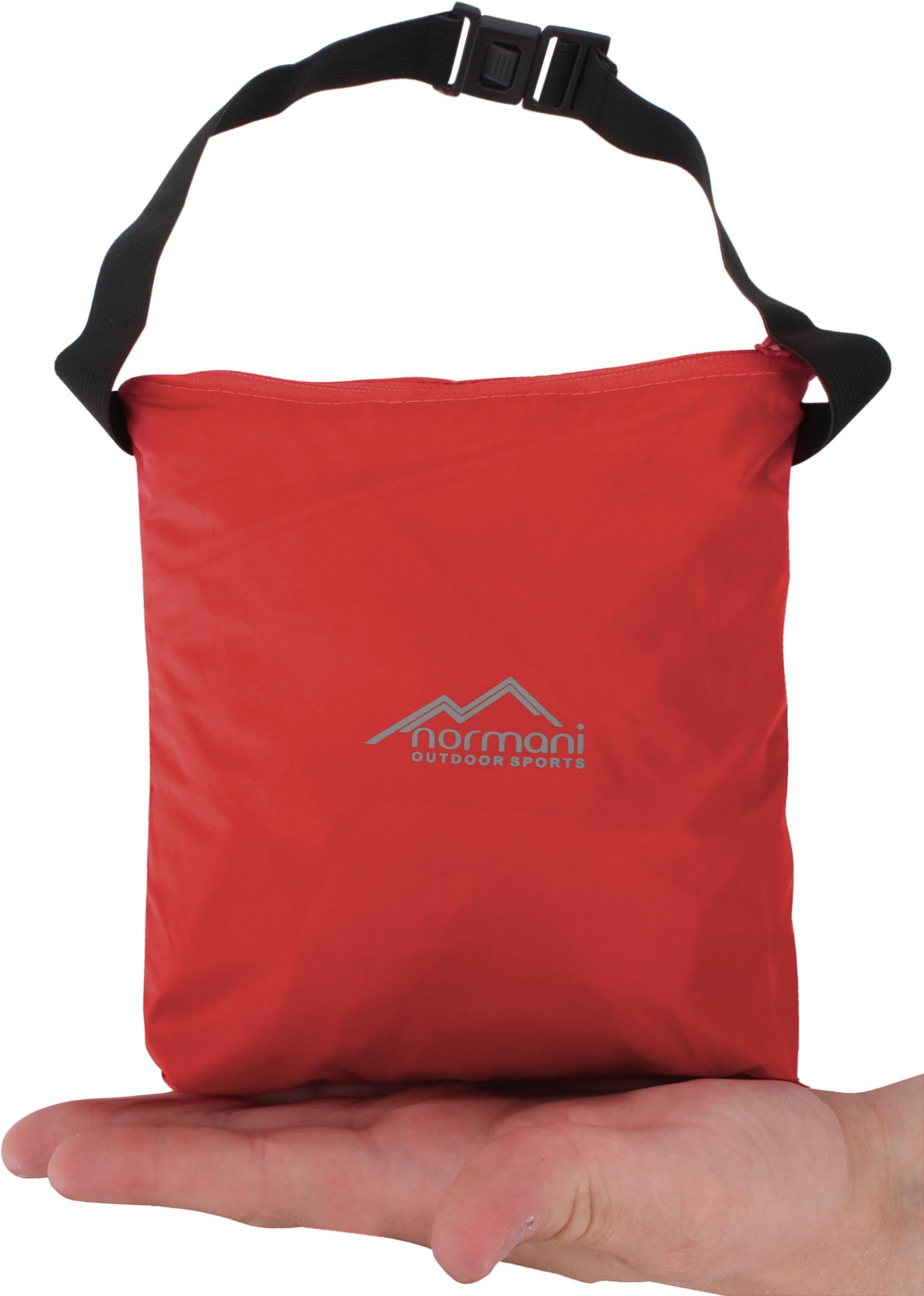 normani Regenponcho Regenponcho Cherrapunji Fahrradponcho mit Kapuze - 12000 mm Wassersäule - 3M™-Reflektor