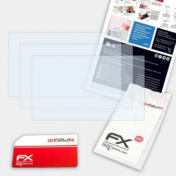 atFoliX Schutzfolie Displayschutz für Sony PSP-E1000 / E1004, (3 Folien), Ultraklar und hartbeschichtet