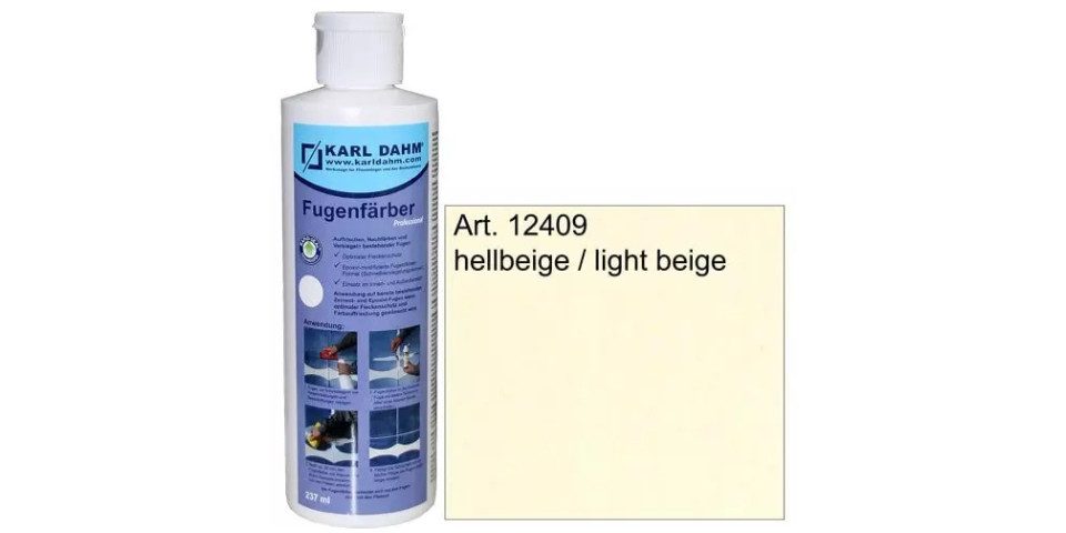Karl Dahm Fugenfarbe Karl Dahm Fugenfärber 237 ml - Fugenreparatur & Fugenfarbe