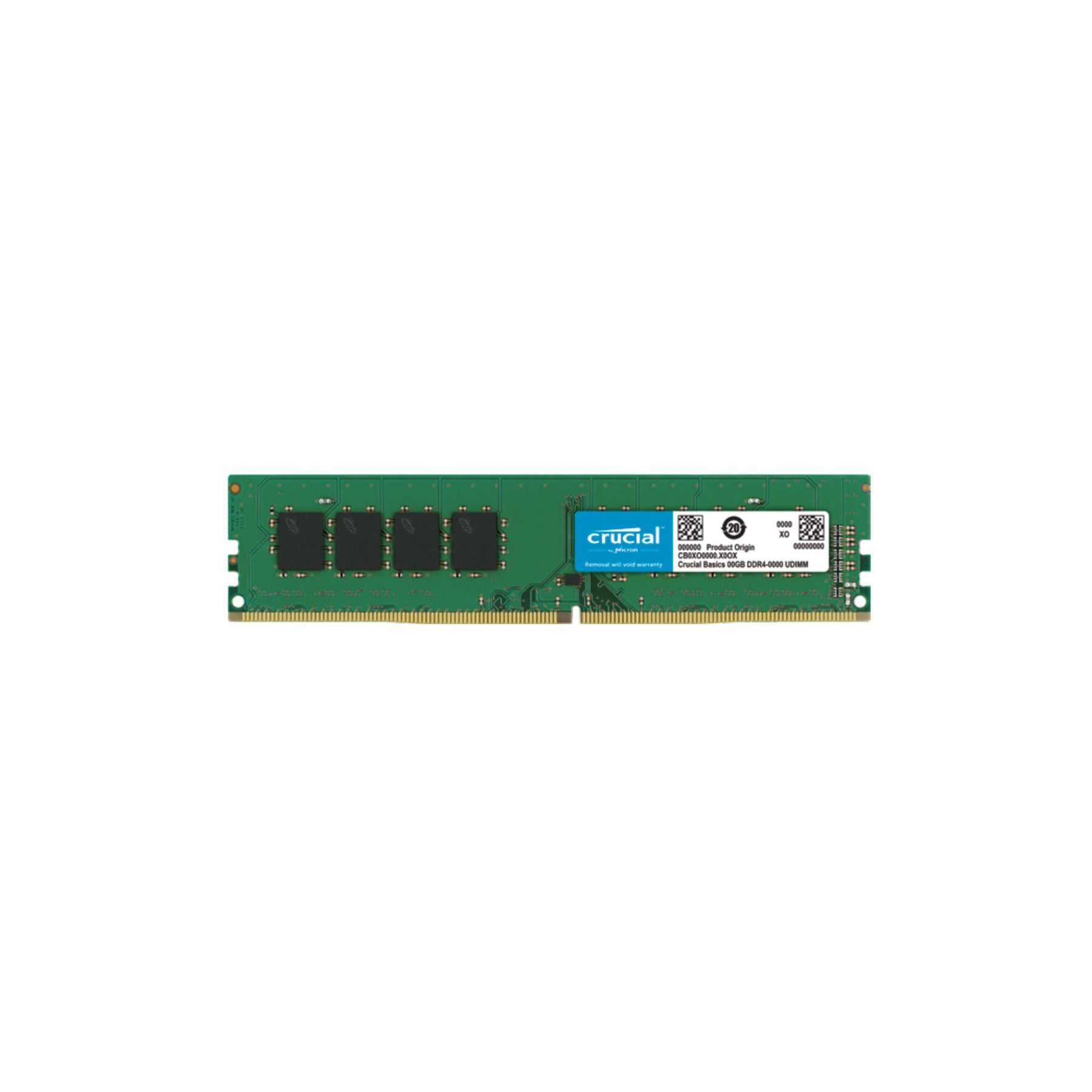 Crucial CRUCIAL Arbeitsspeicher CB16GU3200 DDR4, 16GB PC-Arbeitsspeicher