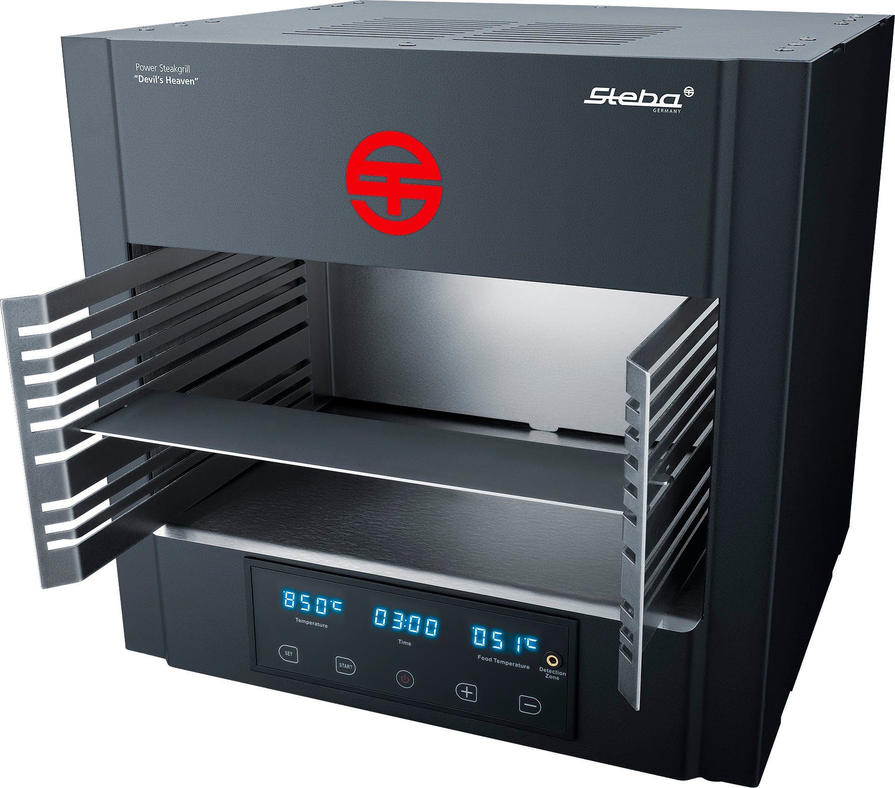 Steba Tischgrill PS E2600 XL DEVIL’S HEAVEN, 2600 W