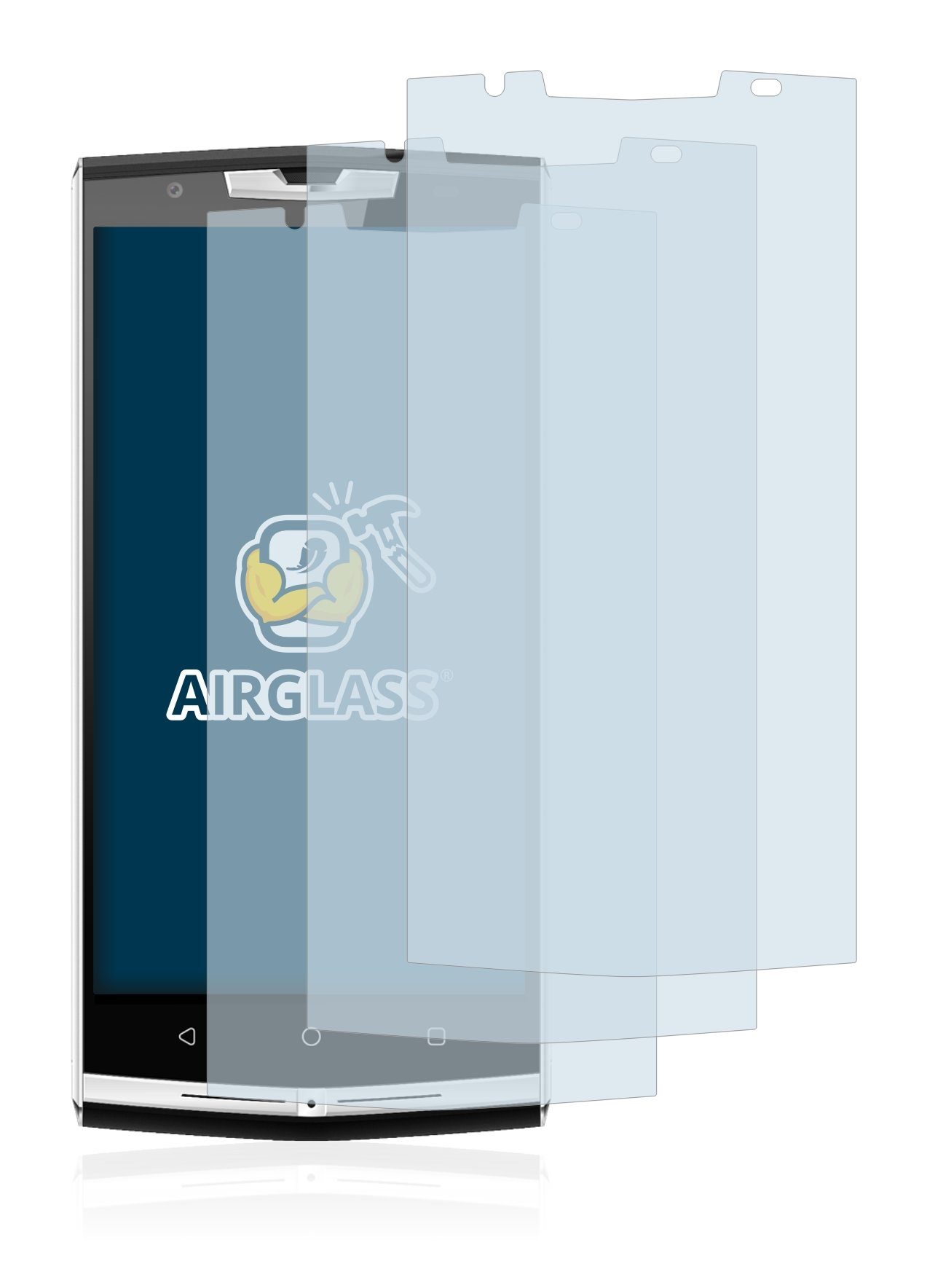 Displayschutz aus flexiblem Glas, 100 % transparent, kompatibel