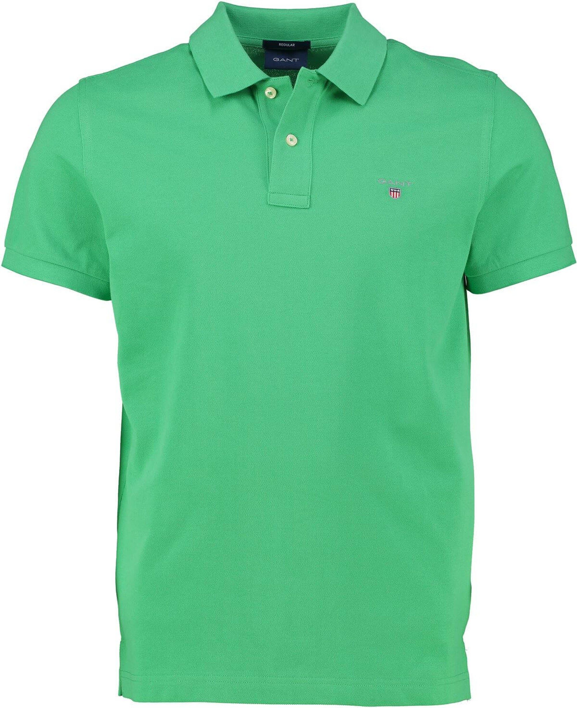 grün Polo-Shirt Gant Rugger Poloshirt green GANT mid Original