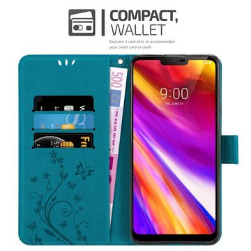 Cadorabo Handyhülle LG G7 ThinQ / FIT / ONE LG G7 ThinQ / FIT / ONE, Klappbare Handy Schutzhülle - Hülle - mit Standfunktion und Kartenfach