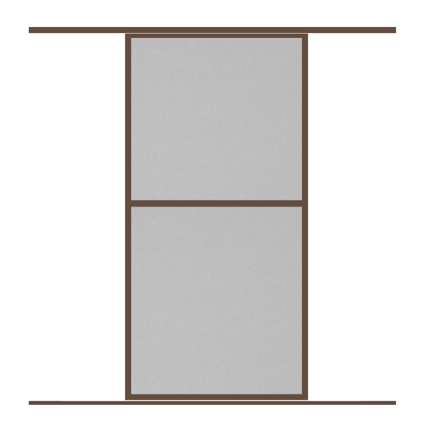 empasa Insektenschutz-Tür "COMFORT", Insektenschutztür Fliegengitter Türe Einzel-Schiebetür Schiebetür