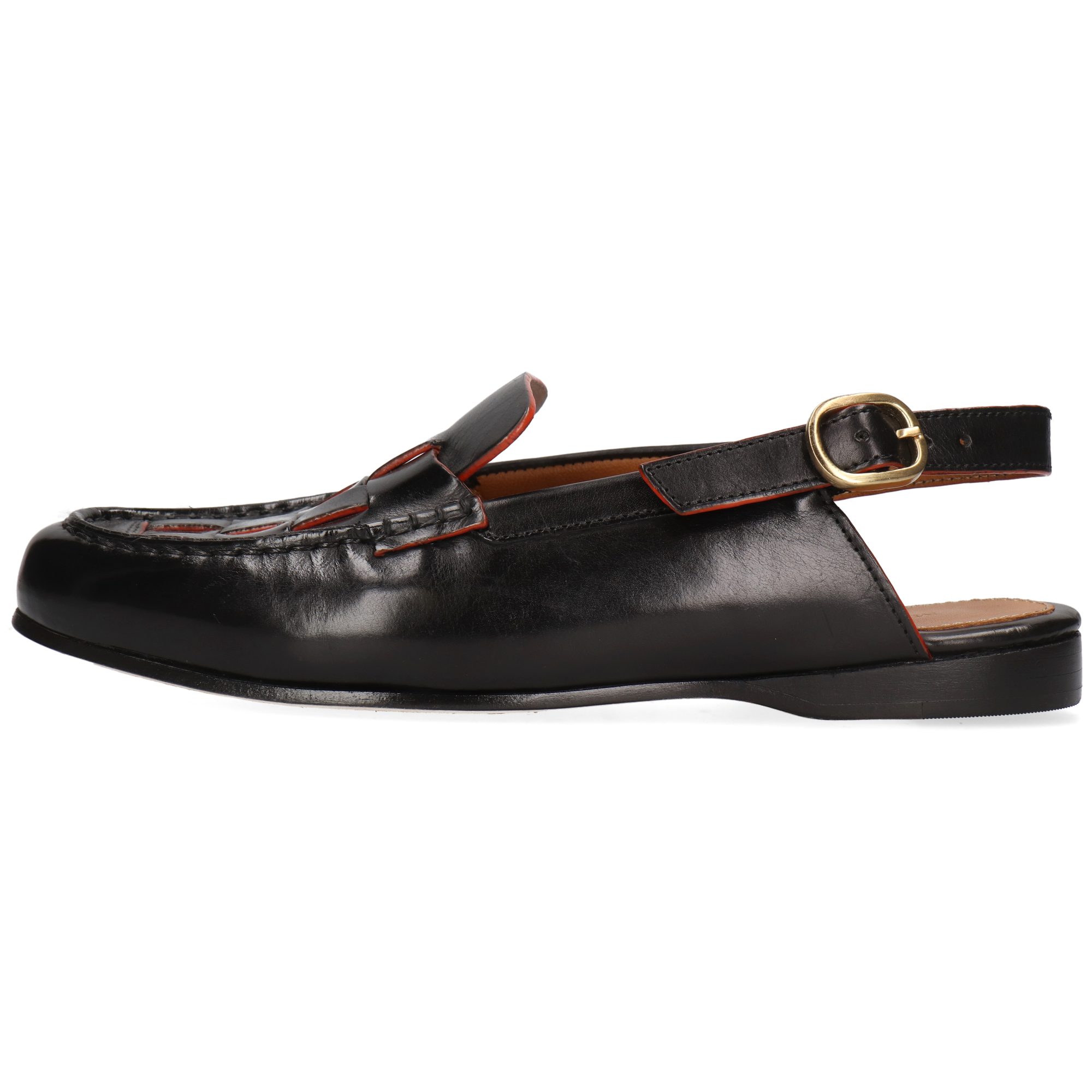 Melvin & Hamilton Julietta 5 Leder-Loafers für Damen Loafer Flache Absätze, Echtes Leder, Vegetabile Gerbung