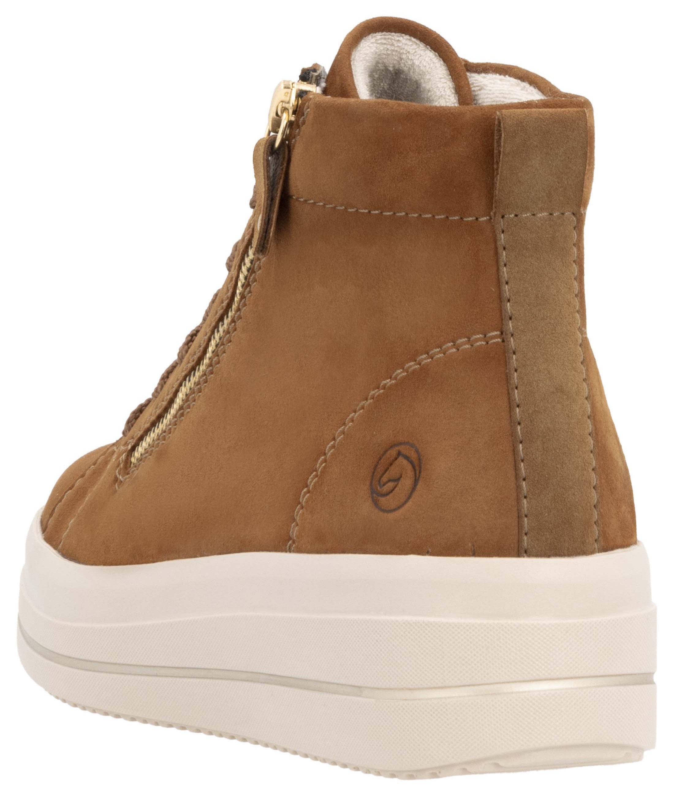 Remonte Elisabeth Hurley-Collection Plateausneaker, Freizeitschuh, High-Top günstig online kaufen