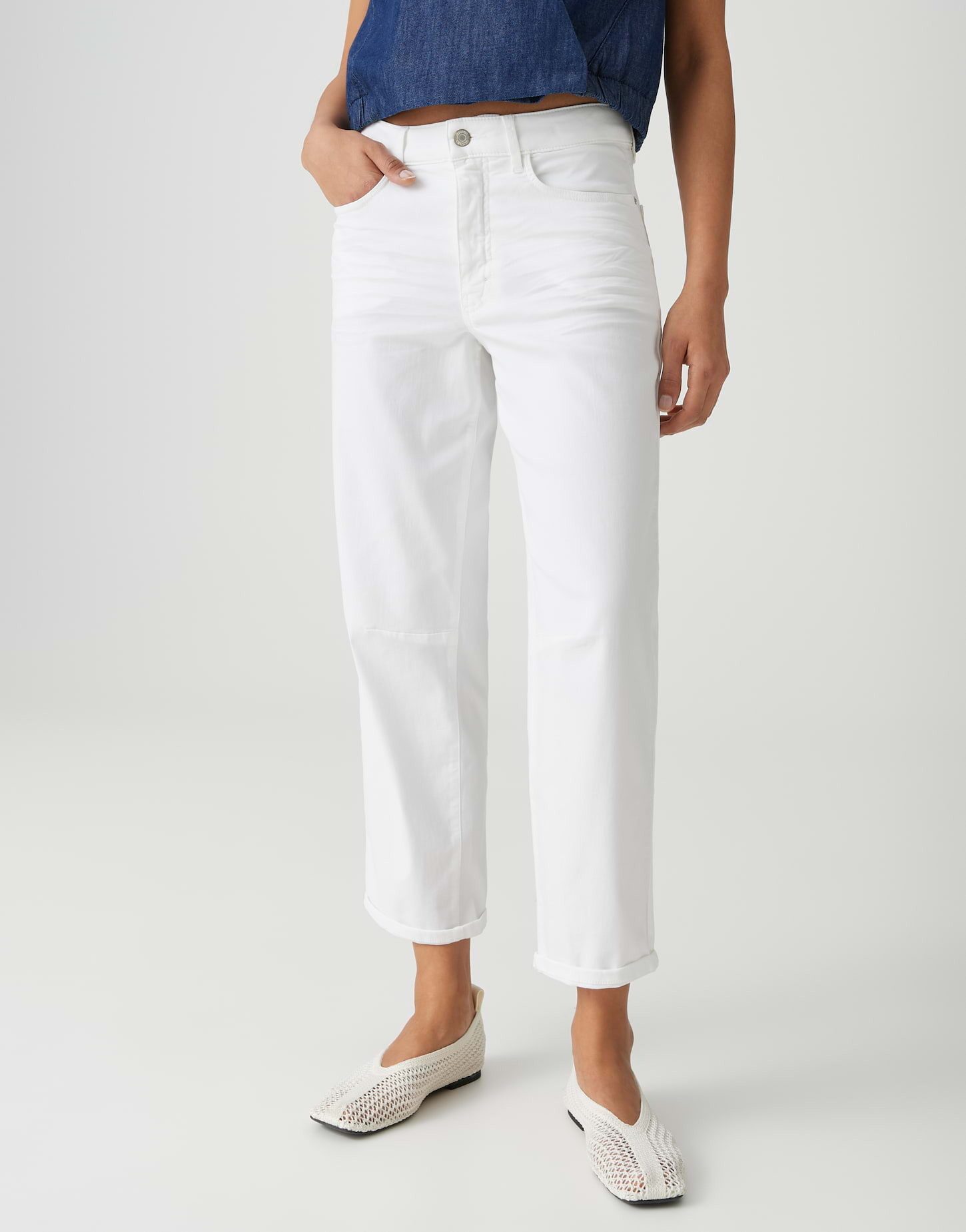 OPUS PANTS Relax-fit-Jeans MELLY RELAX Mid Rise mit hohem Stretch-Anteil