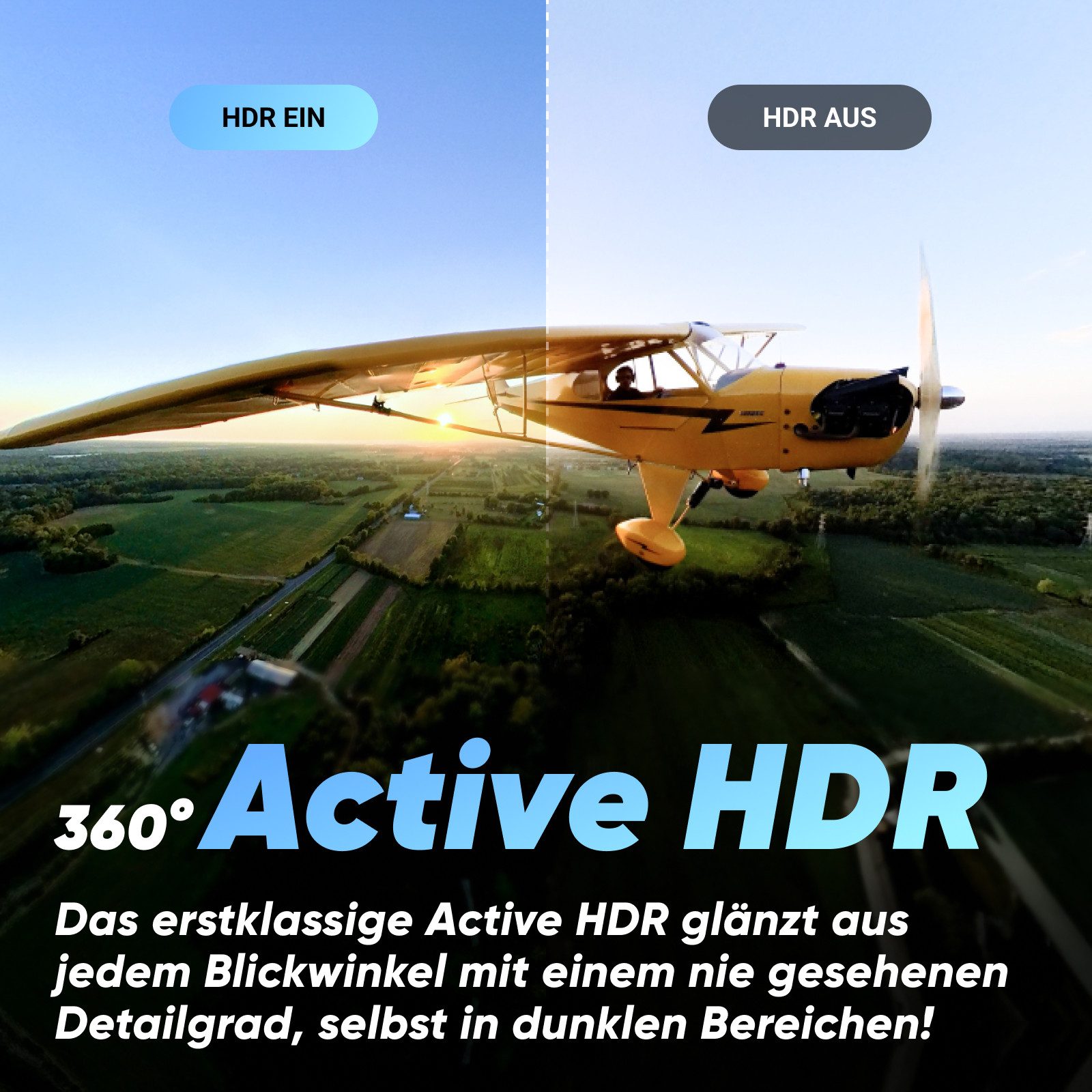 Insta360 Insta360 X3 - wasserdichte 360° Action Kamera Action Cam (5.7K, Bluetooth, Wi-Fi)