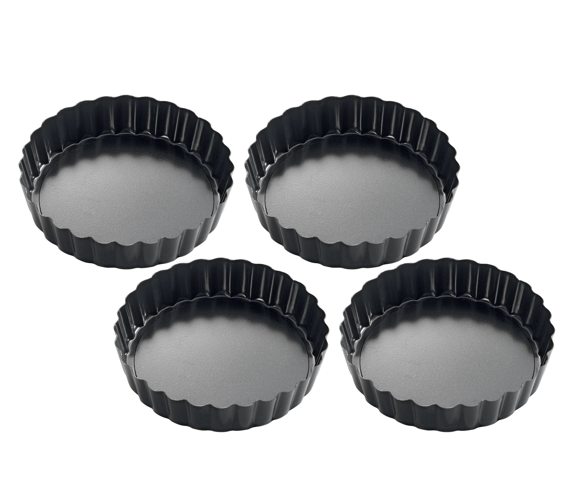 Küchenprofi Backform Tarteletteformen BAKE MINI rund 4er Set