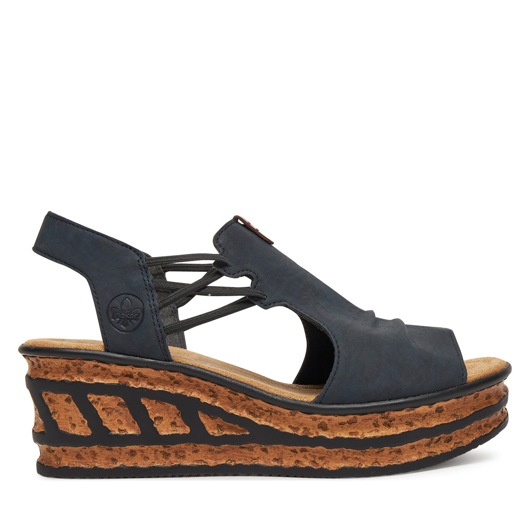 Rieker Rieker Damen-Sandalen Marineblau 68175-14 Sandale