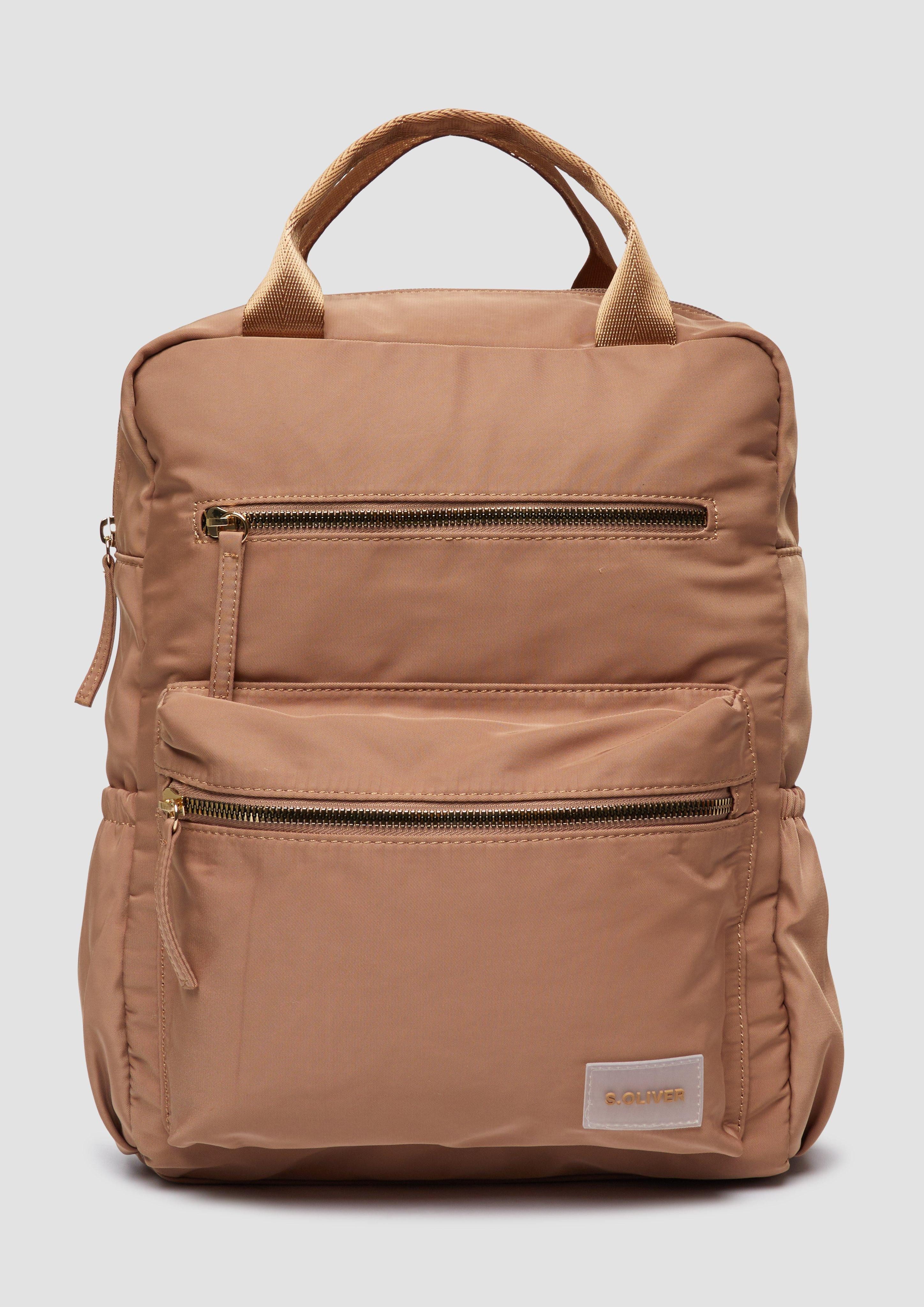s.Oliver Tragetasche Rucksack mit Flaschenhalter, Fronttaschen günstig online kaufen
