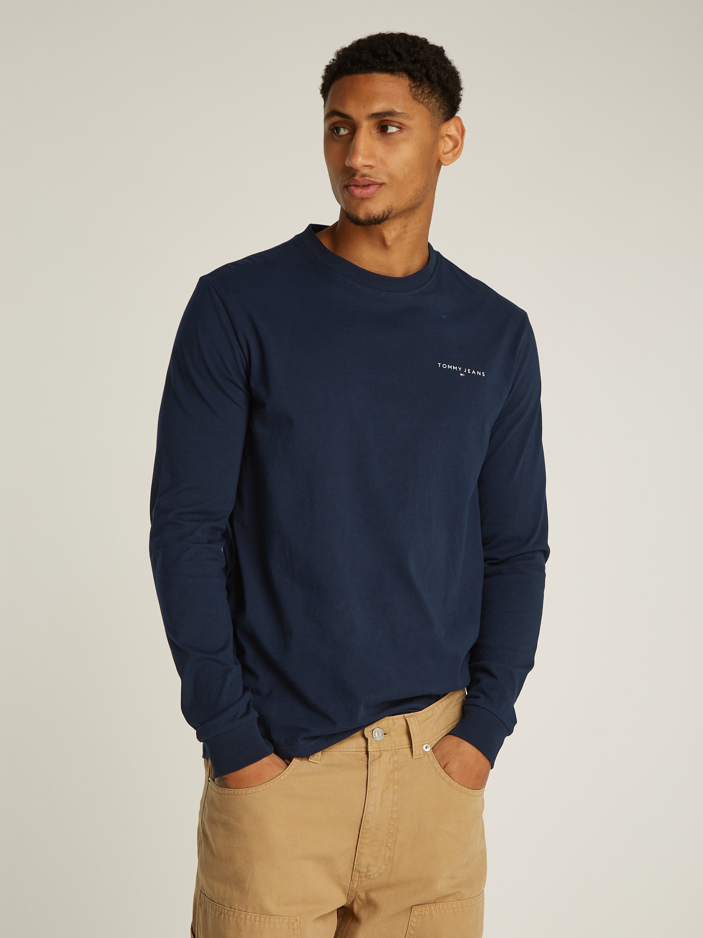 Langarmshirt TJM SLIM LINEAR CHEST LS TEE EXT