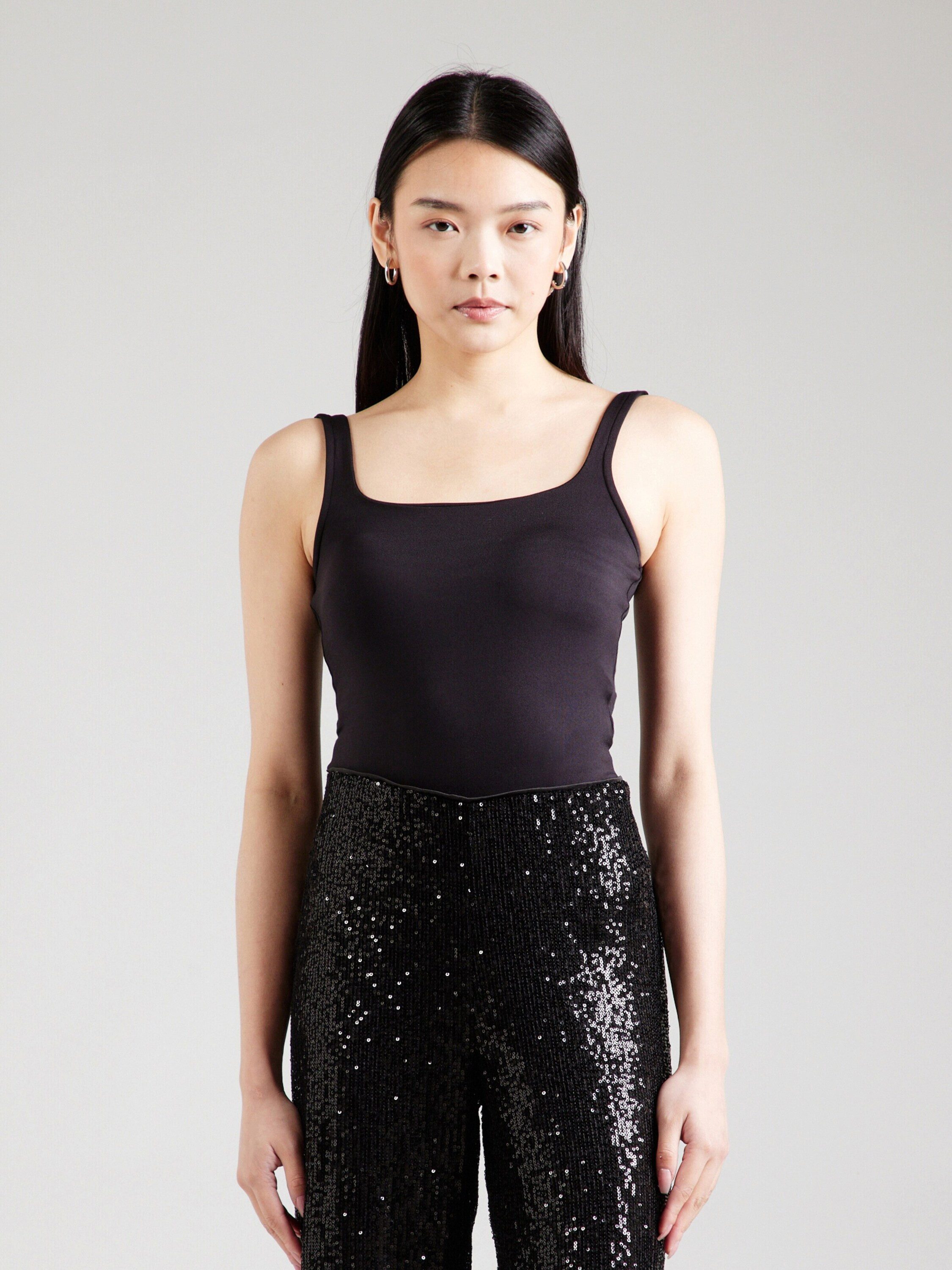 pieces Shirtbody PCECHO (1-tlg) Plain/ohne Details