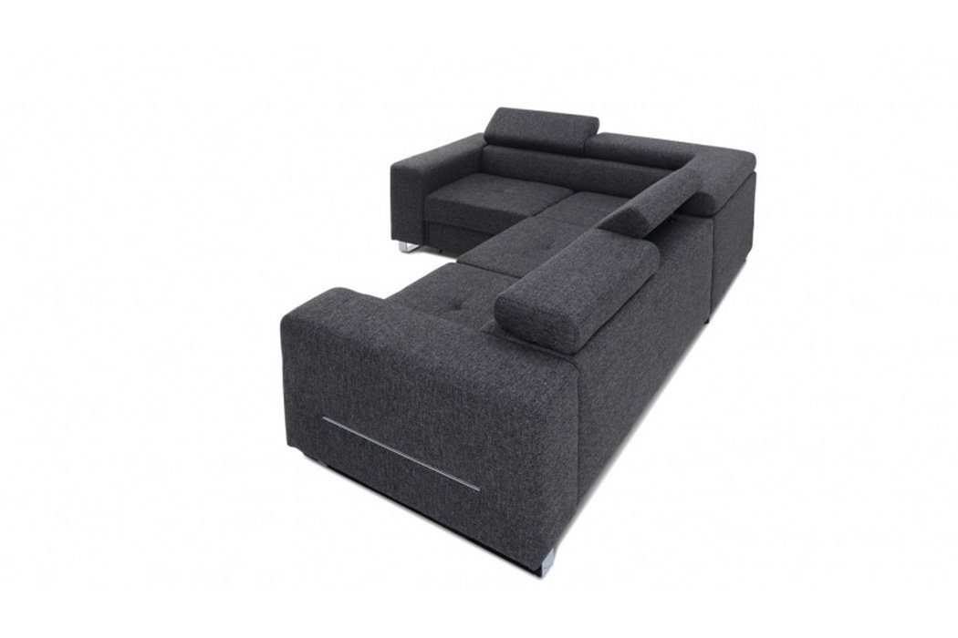 Sofa Polster Modern L-Form JVmoebel Design Ecksofa Europe in Textil, Ecksofa Couch Madew