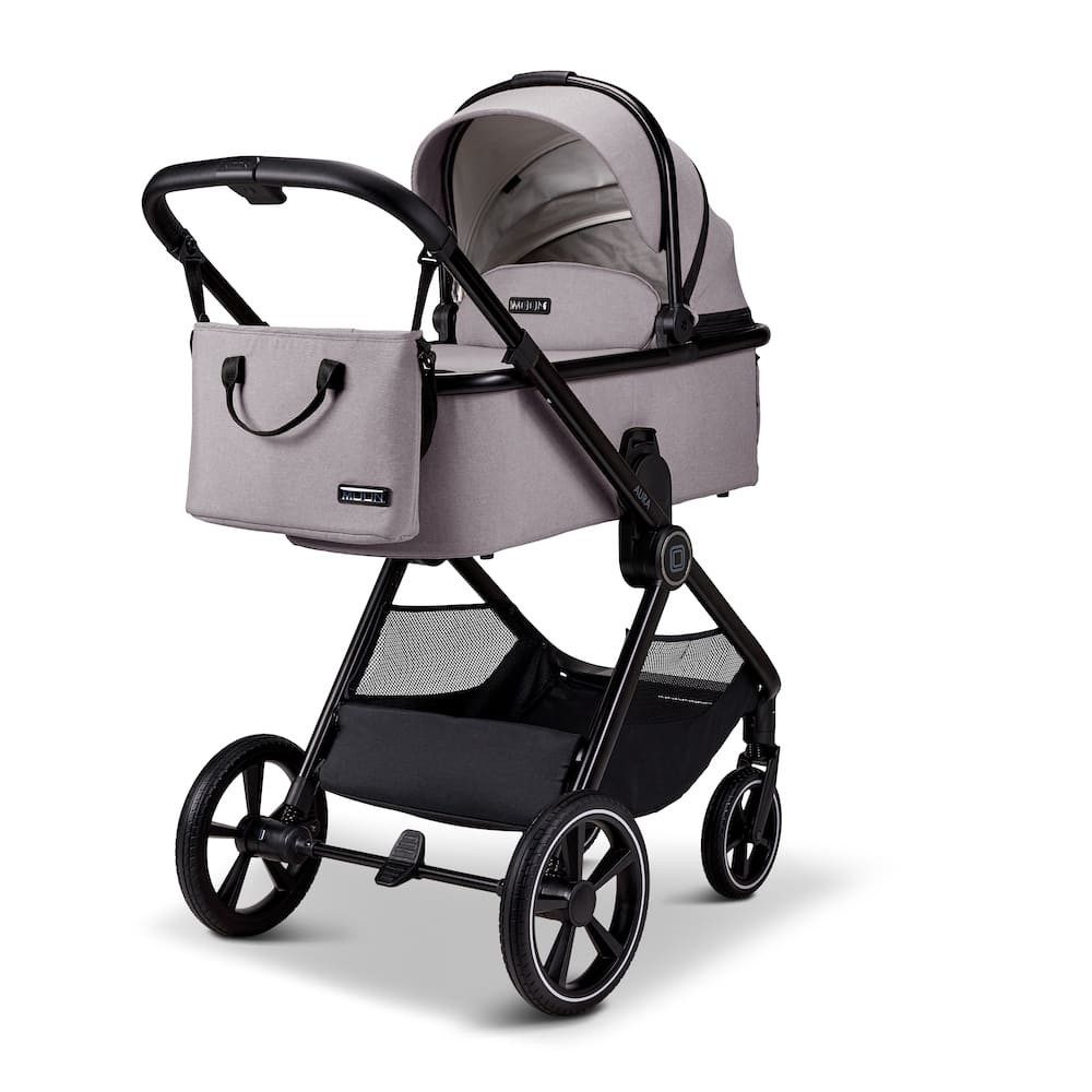 Moon Kombi-Kinderwagen Aura Set mit Cosmo 2.0 3in1 Kinderwagenset