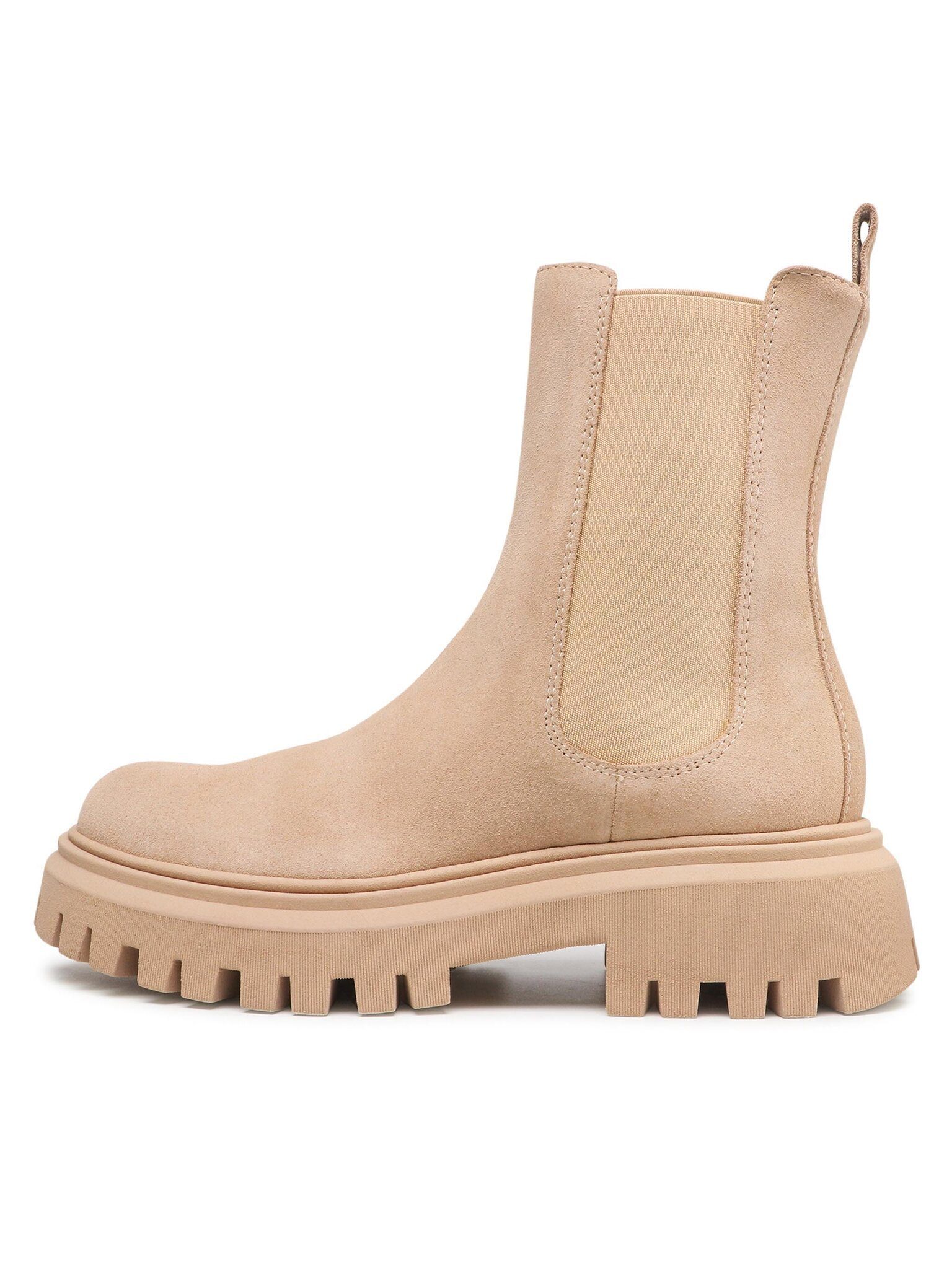 Badura Klassische Stiefeletten RST-LONDRA-01 Beige Stiefel