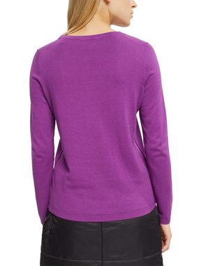 edc by Esprit Rundhalspullover Pullover mit Rundhalsausschnitt