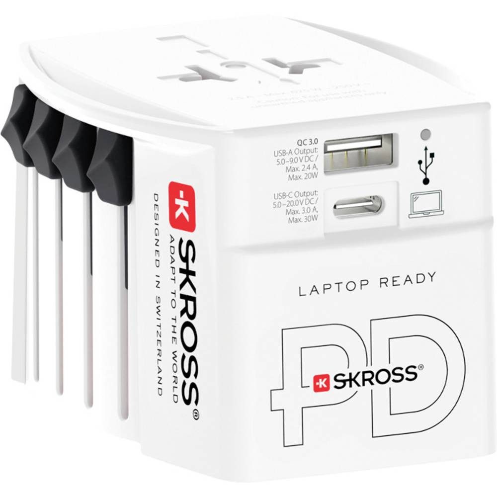SKROSS 1.302974 Reiseadapter Reiseadapter