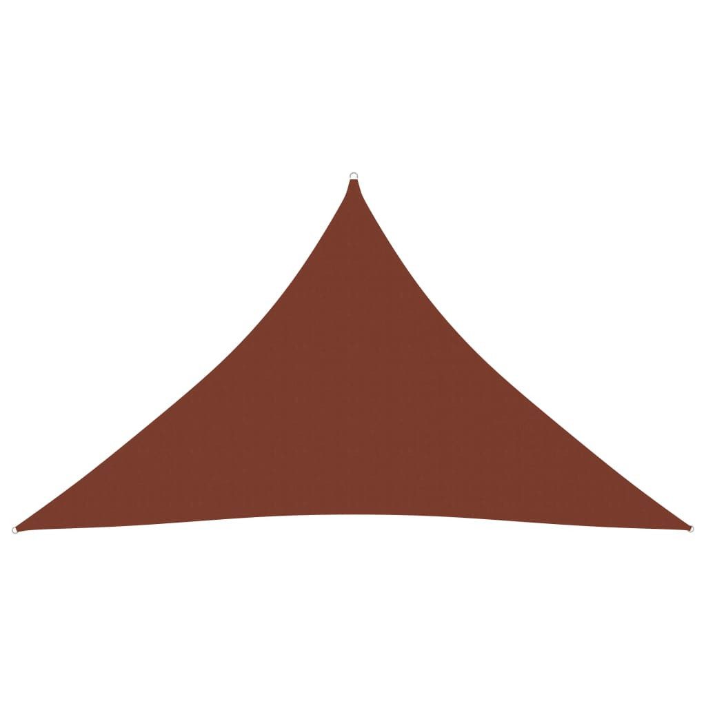 Thumbnail - furnicato Sonnensegel Oxford-Gewebe Dreieckig 3x3x4,24 m Terrakotta-Rot, (1-tlg)