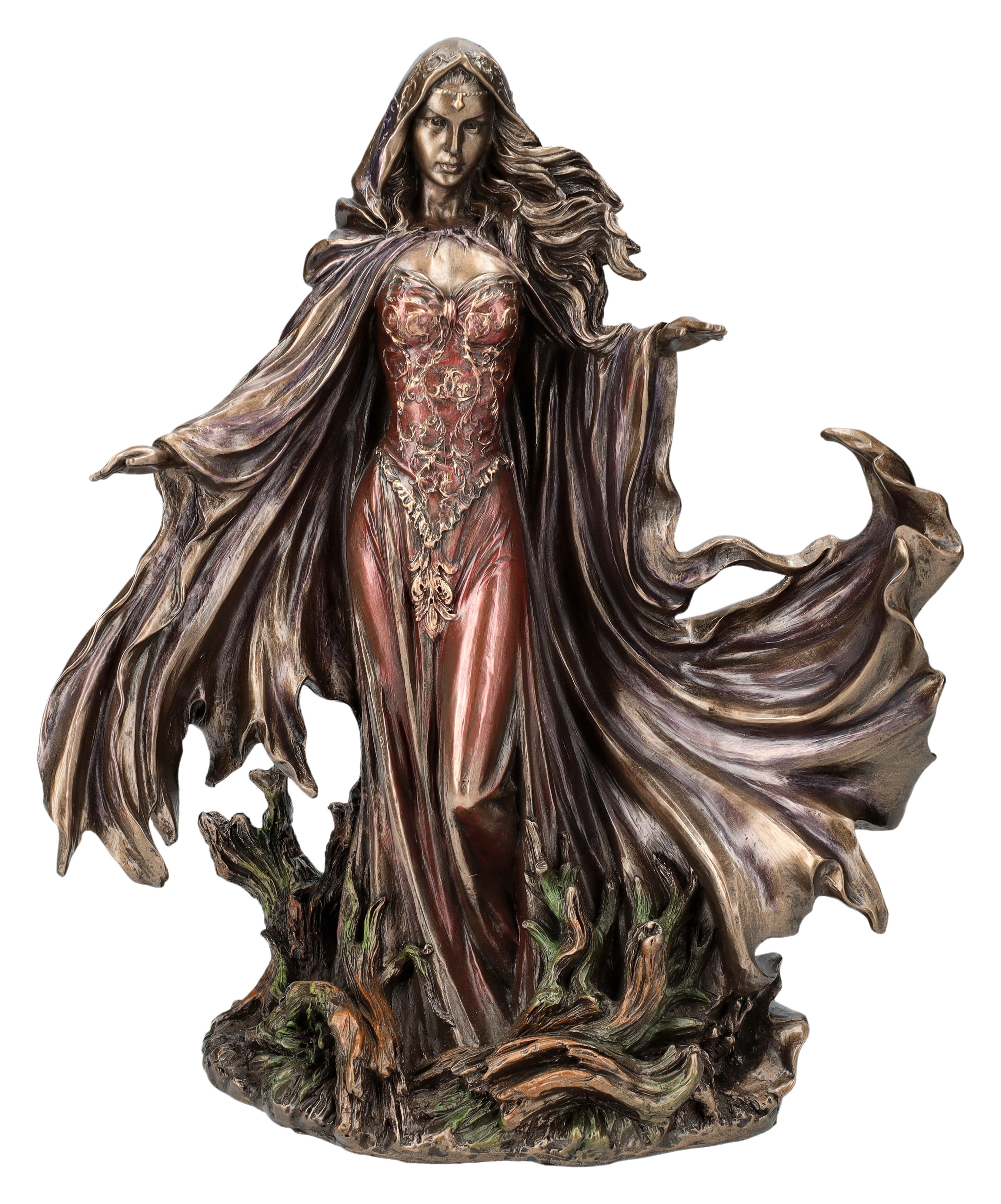 Figuren Shop GmbH Dekofigur Morgana Figur - Mächtigste Zauberin by Monte Moore - Veronese Magierin