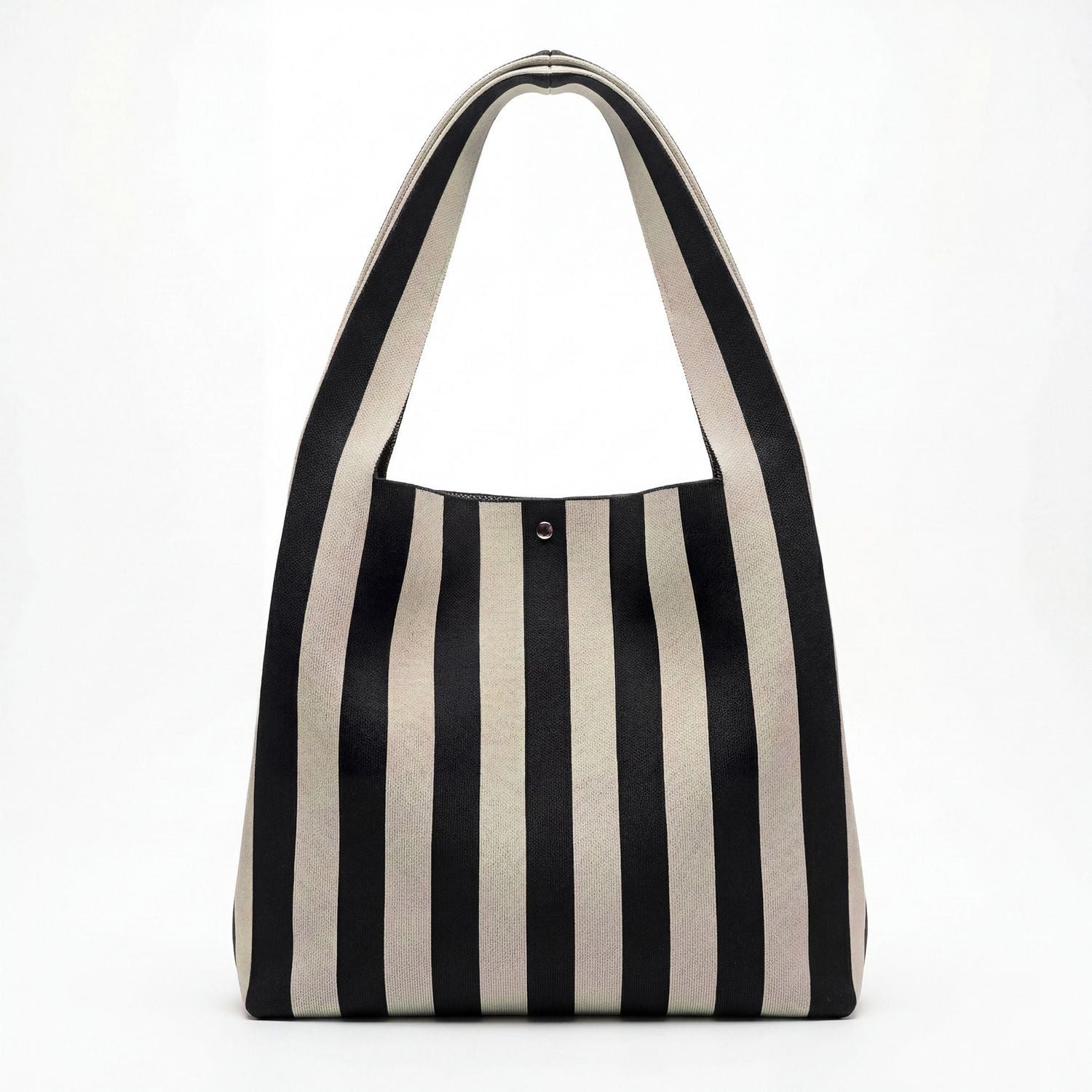 Tragetasche Shopper gestreift (sand)