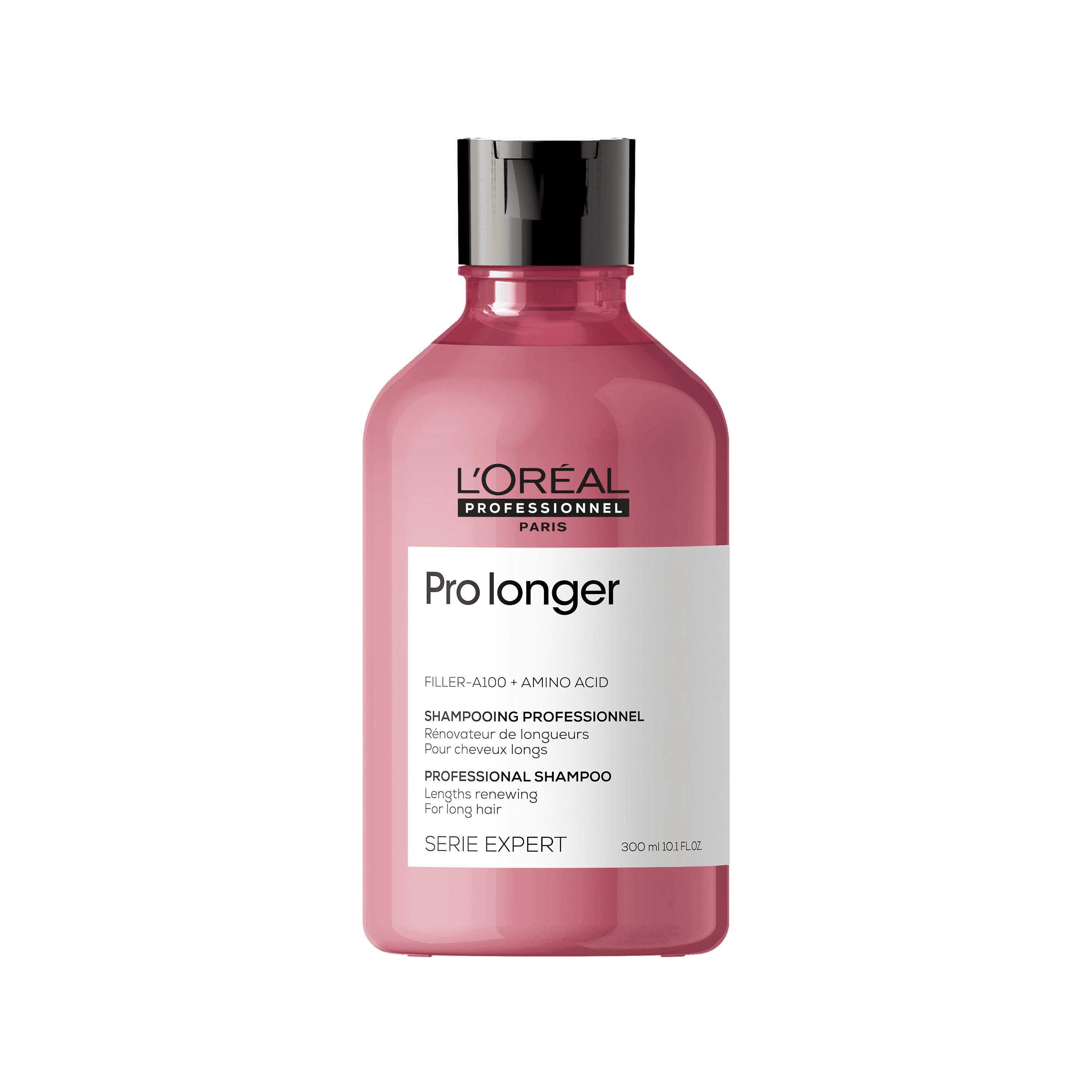 L'ORÉAL PROFESSIONNEL PARIS Haarshampoo L'Oréal Pro Longer Shampoo 300 ml für langes, strapaziertes Haar, 1-tlg., Reduziert Haarbruch sichtbar bereits nach wenigen Anwendungen