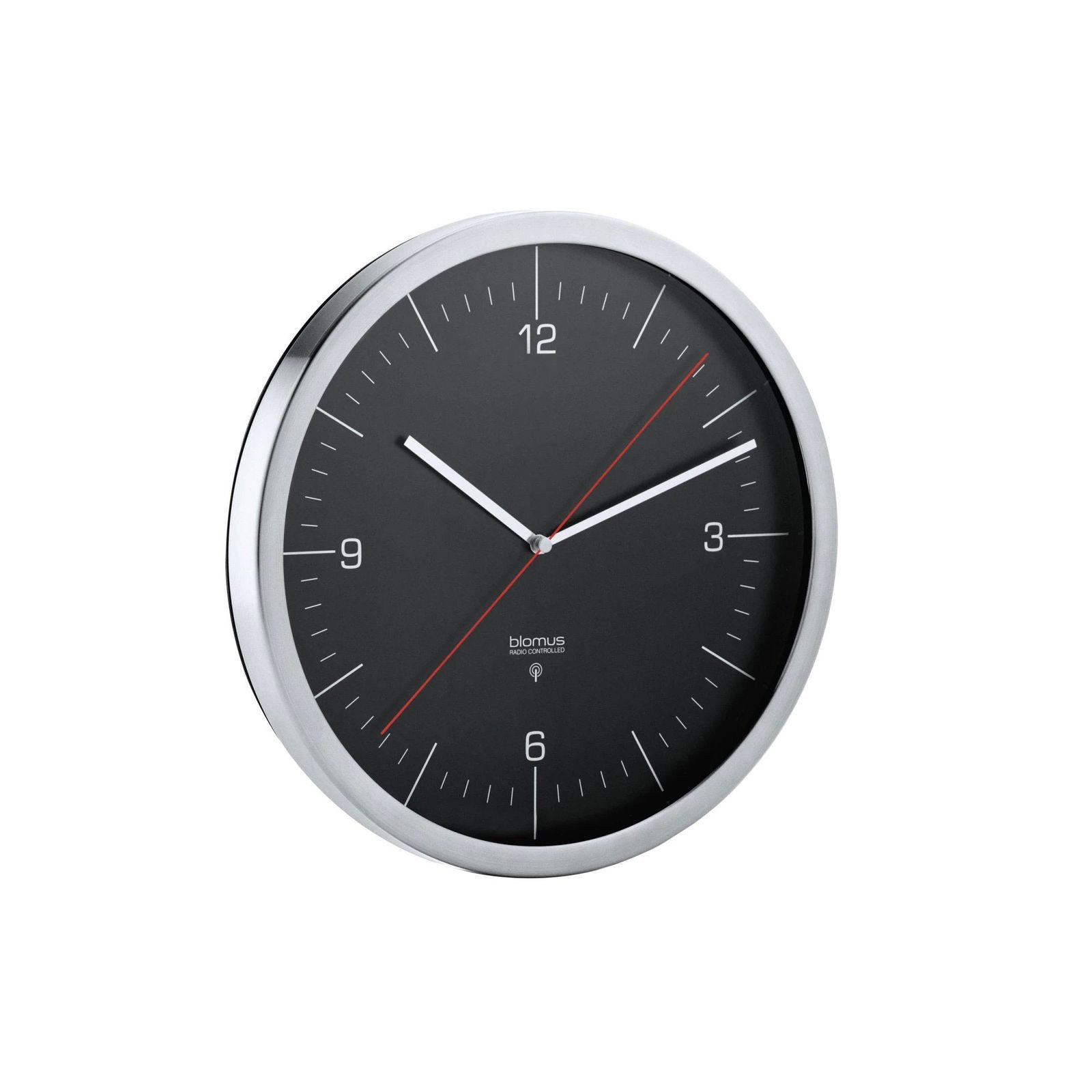 blomus Funkwanduhr Funkuhr CRONO Ø 24 cm Black (blomus Funkuhr CRONO Ø 24 cm Black)