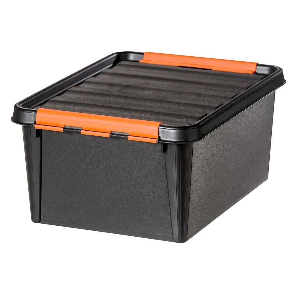 Orthex Aufbewahrungsbox SmartStore Aufbewahrungsbox Pro 14L mit Deckel 14 Liter 40 x 30 x 19 c