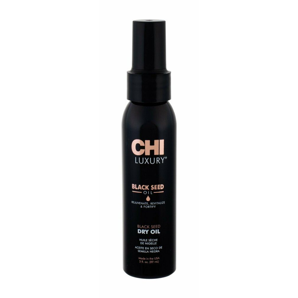 CHI Haaröl Luxury Schwarzkümmelöl Trockenöl für alle Haartypen 89ml