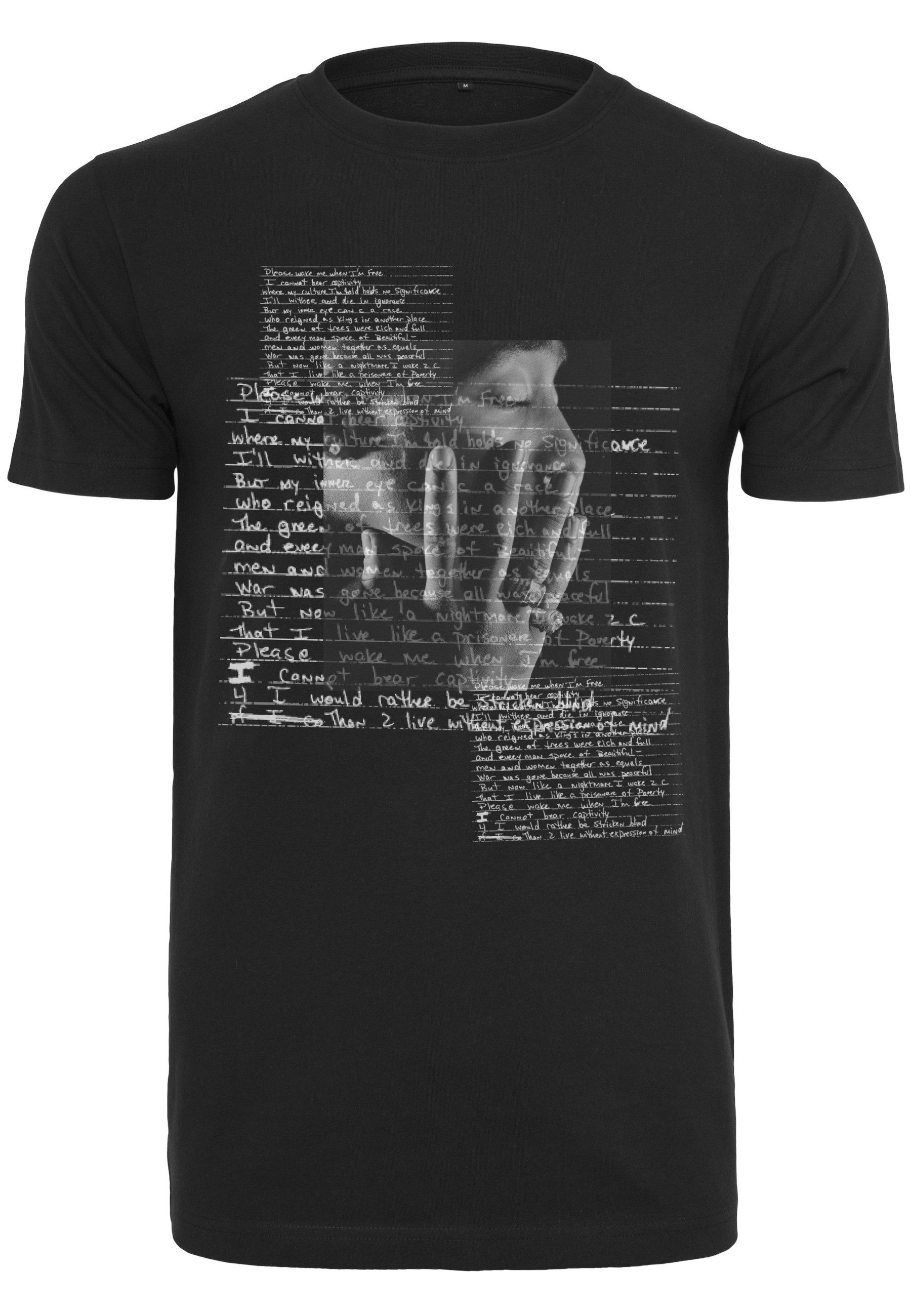 T-Shirt Merchcode Herren Tupac Lyrics Tee